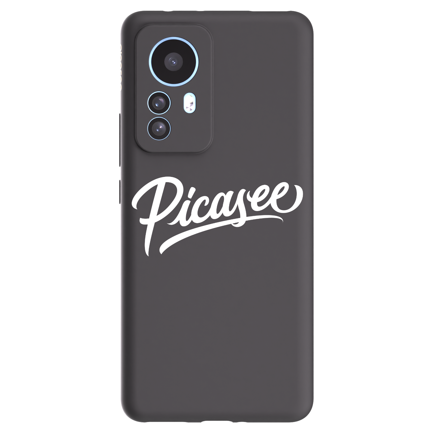 Picasee crna silikonska maskica za Xiaomi 12T - Picasee - old logo - white