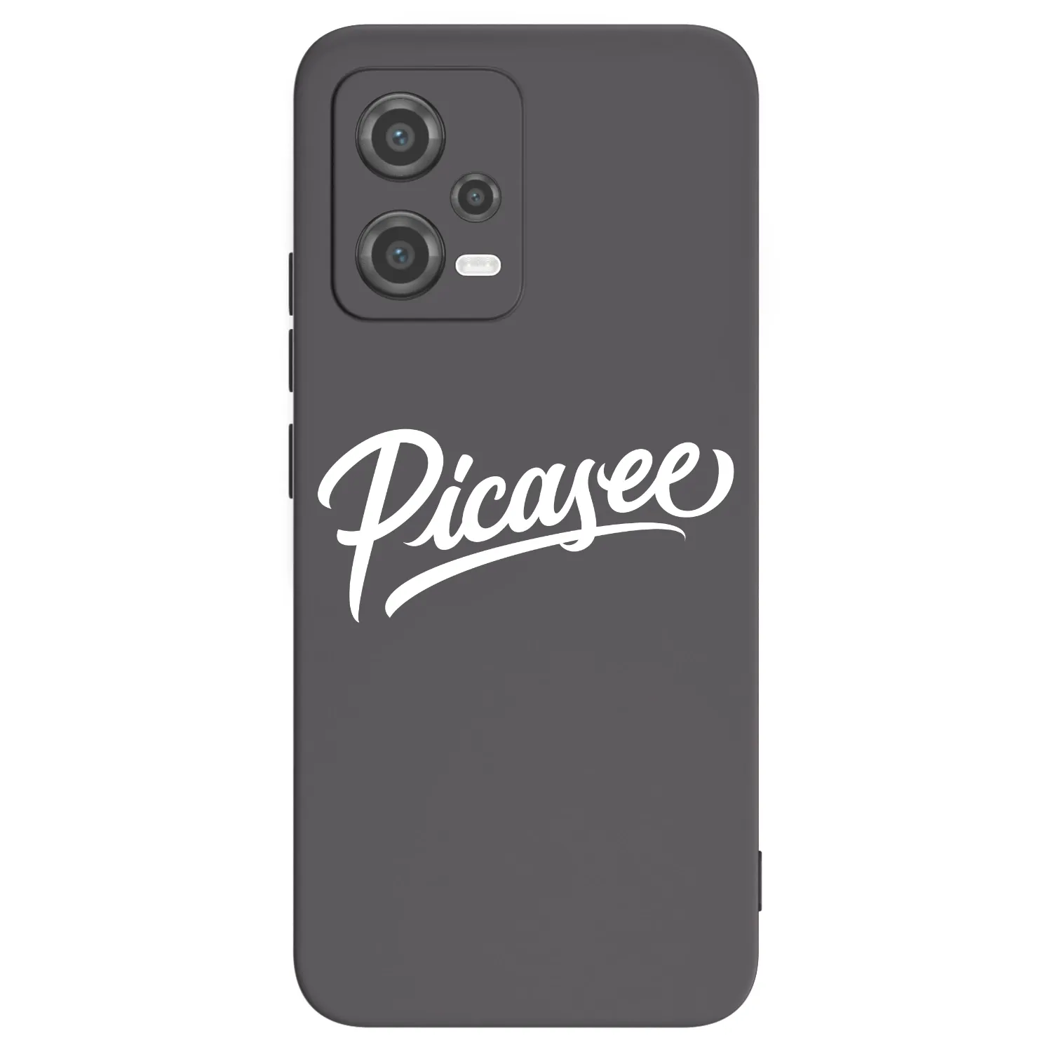 Picasee crna silikonska maskica za Xiaomi Poco X5 - Picasee - old logo - white