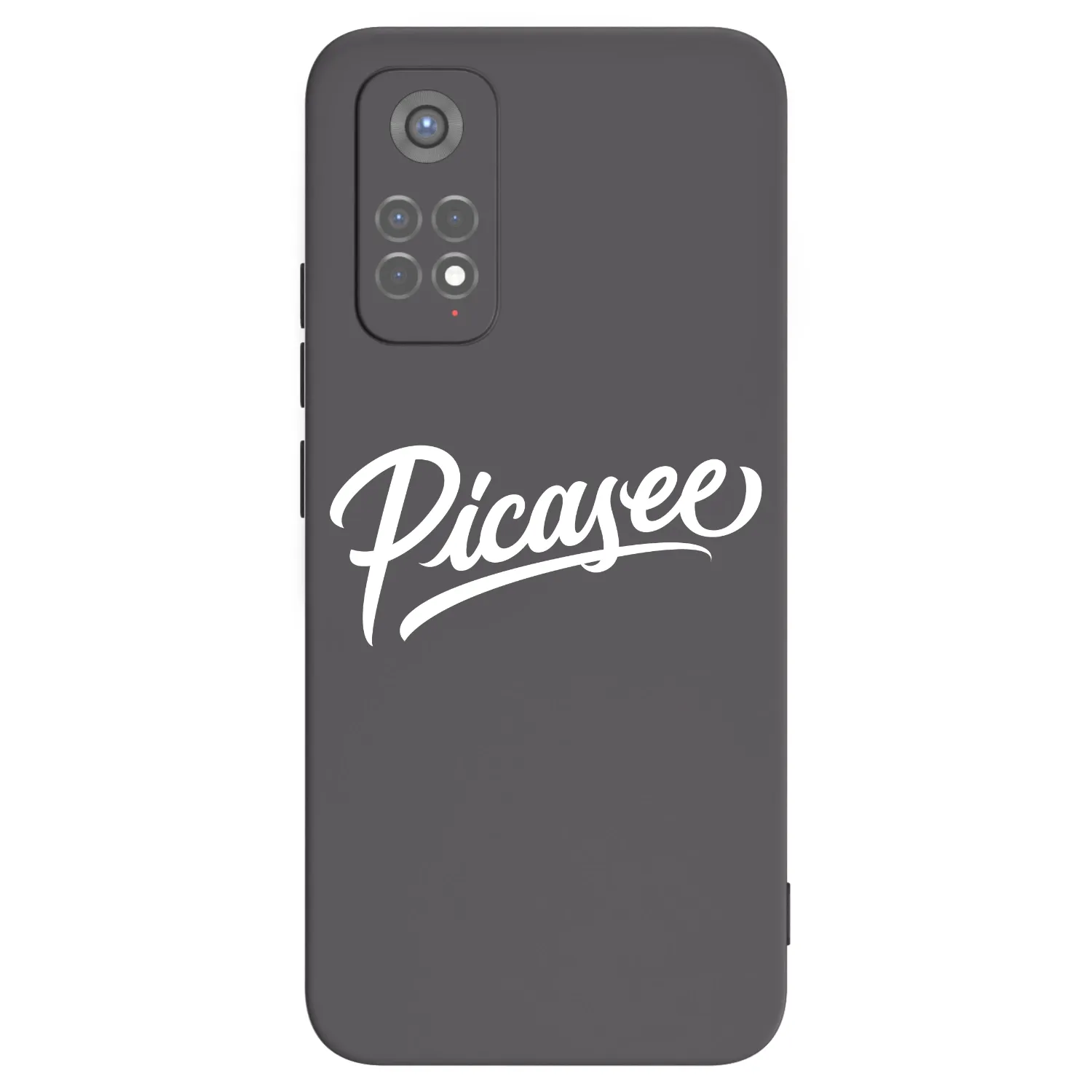 Picasee crna silikonska maskica za Xiaomi Redmi Note 11S 5G - Picasee - old logo - white