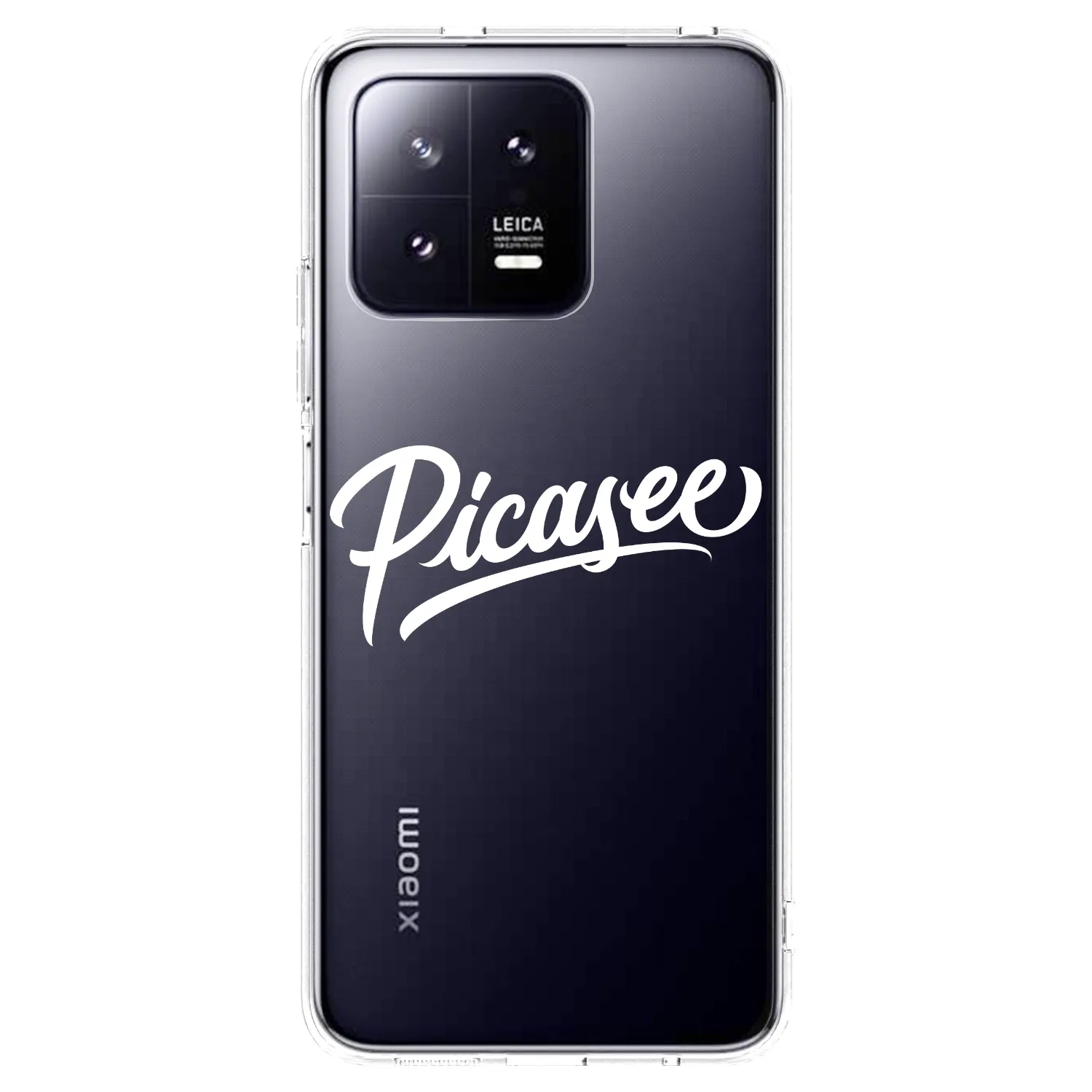 Picasee silikonska prozirna maskica za Xiaomi 13 Pro - Picasee - old logo - white