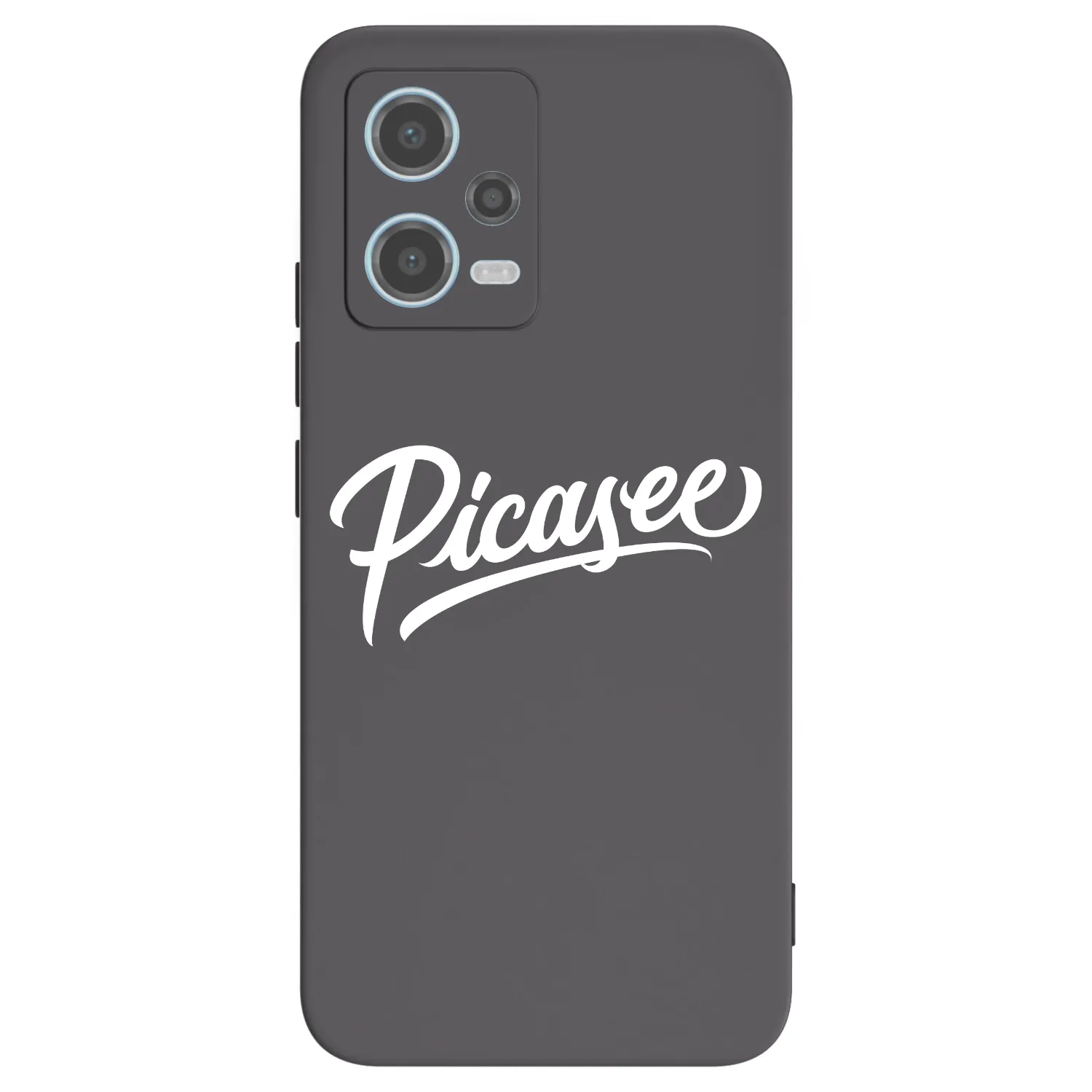 Picasee crna silikonska maskica za Xiaomi Redmi Note 12 5G - Picasee - old logo - white