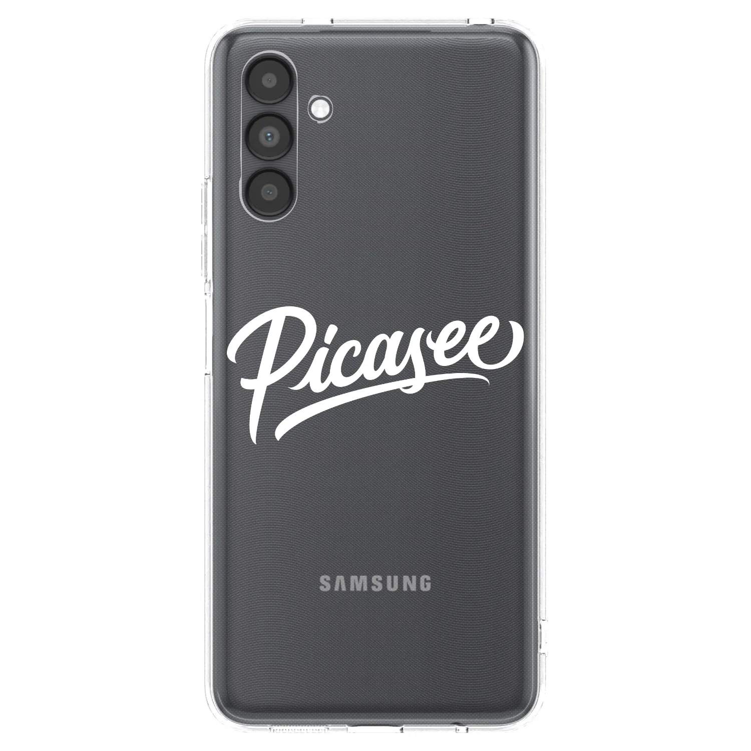 Picasee silikonska prozirna maskica za Samsung Galaxy A04s A047F - Picasee - old logo - white