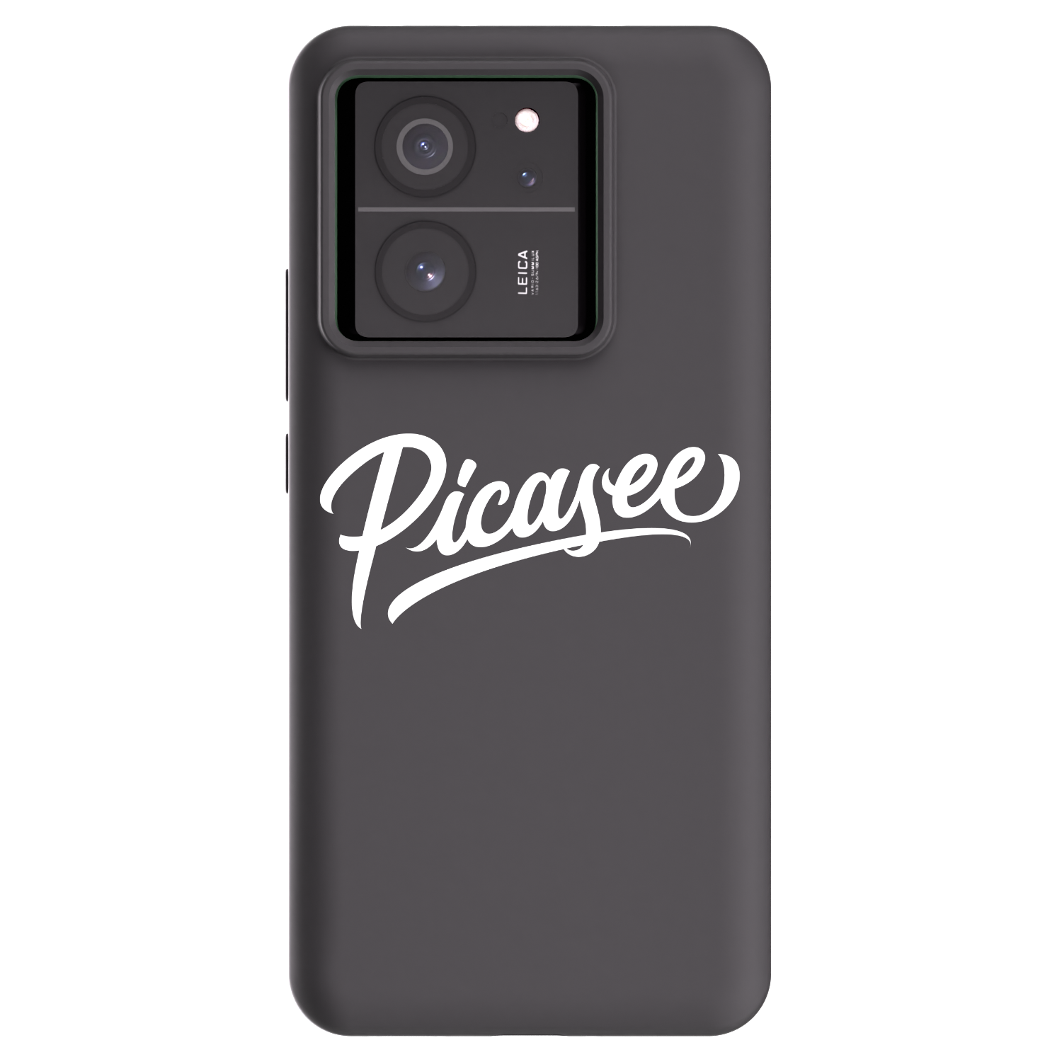 Picasee crna silikonska maskica za Xiaomi 13T - Picasee - old logo - white