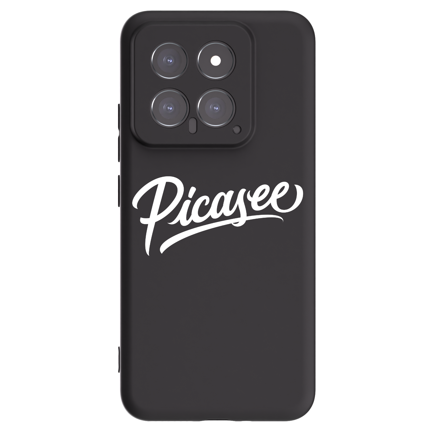 Picasee crna silikonska maskica za Xiaomi 14 - Picasee - old logo - white