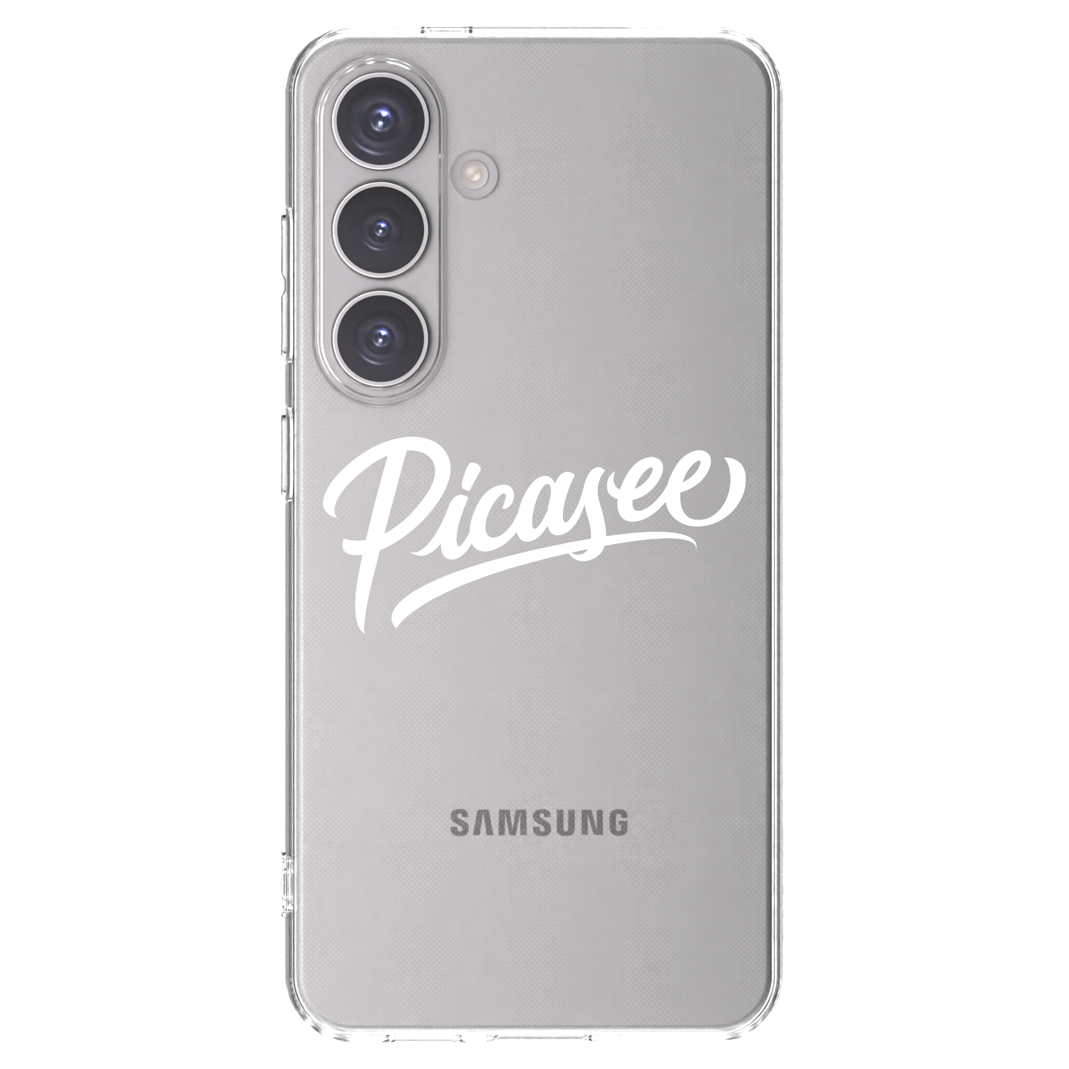Picasee silikonska prozirna maskica za Samsung Galaxy S24 S921B 5G - Picasee - old logo - white