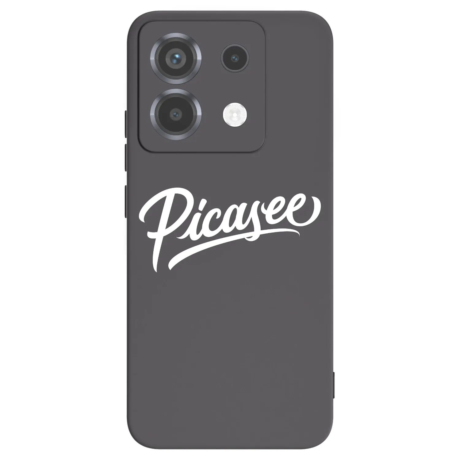 Picasee crna silikonska maskica za Xiaomi Poco X6 - Picasee - old logo - white