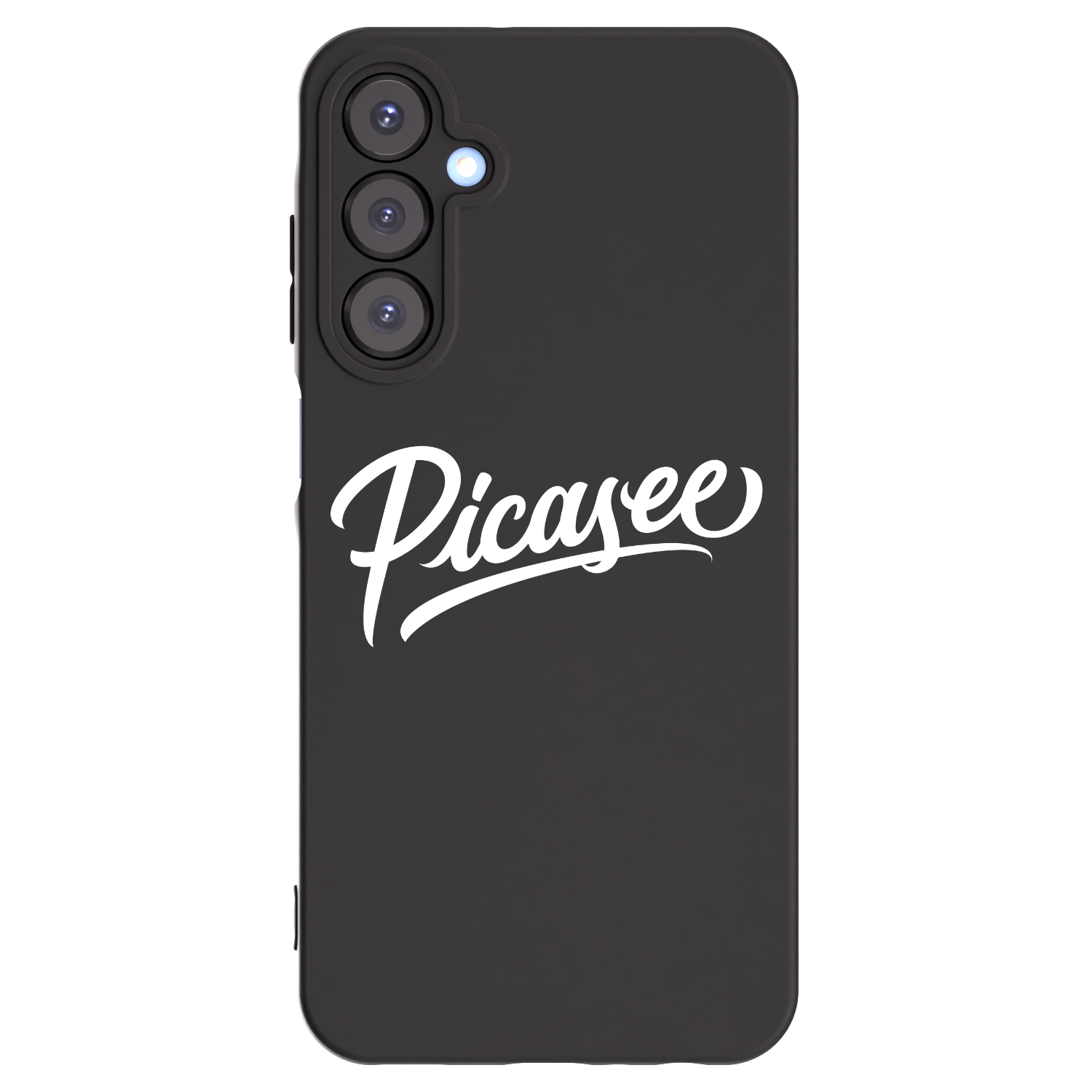 Picasee crna silikonska maskica za Samsung Galaxy A25 A256B 5G - Picasee - old logo - white