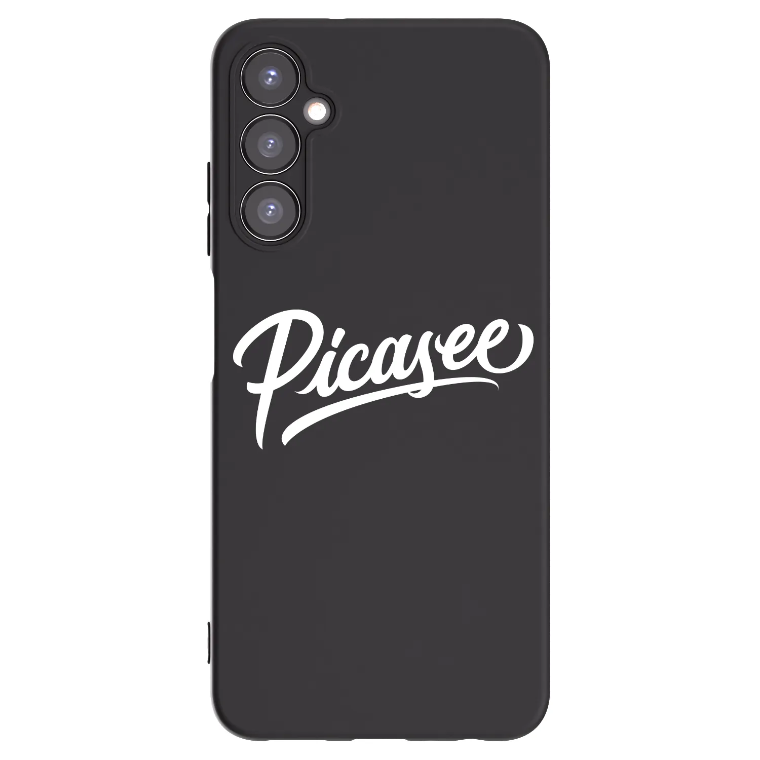 Picasee crna silikonska maskica za Samsung Galaxy A05s A057G - Picasee - old logo - white