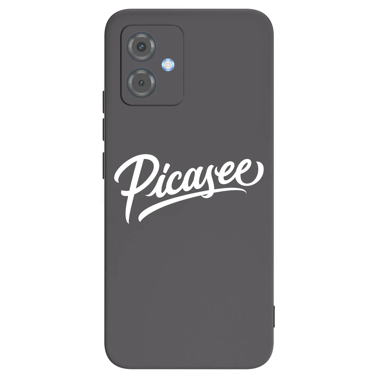 Picasee crna silikonska maskica za Motorola Moto G14 - Picasee - old logo - white