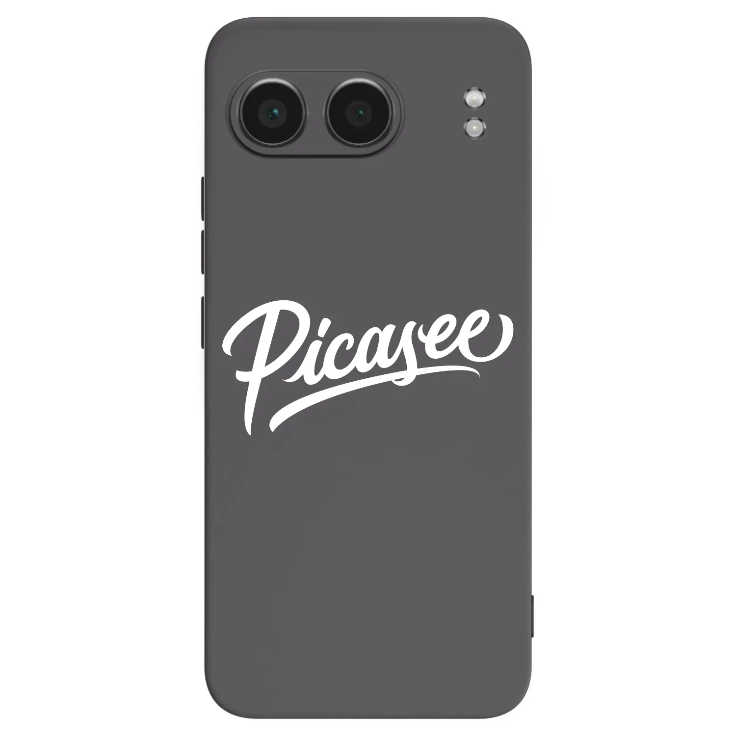 Picasee crna silikonska maskica za OnePlus Nord 4 - Picasee - old logo - white