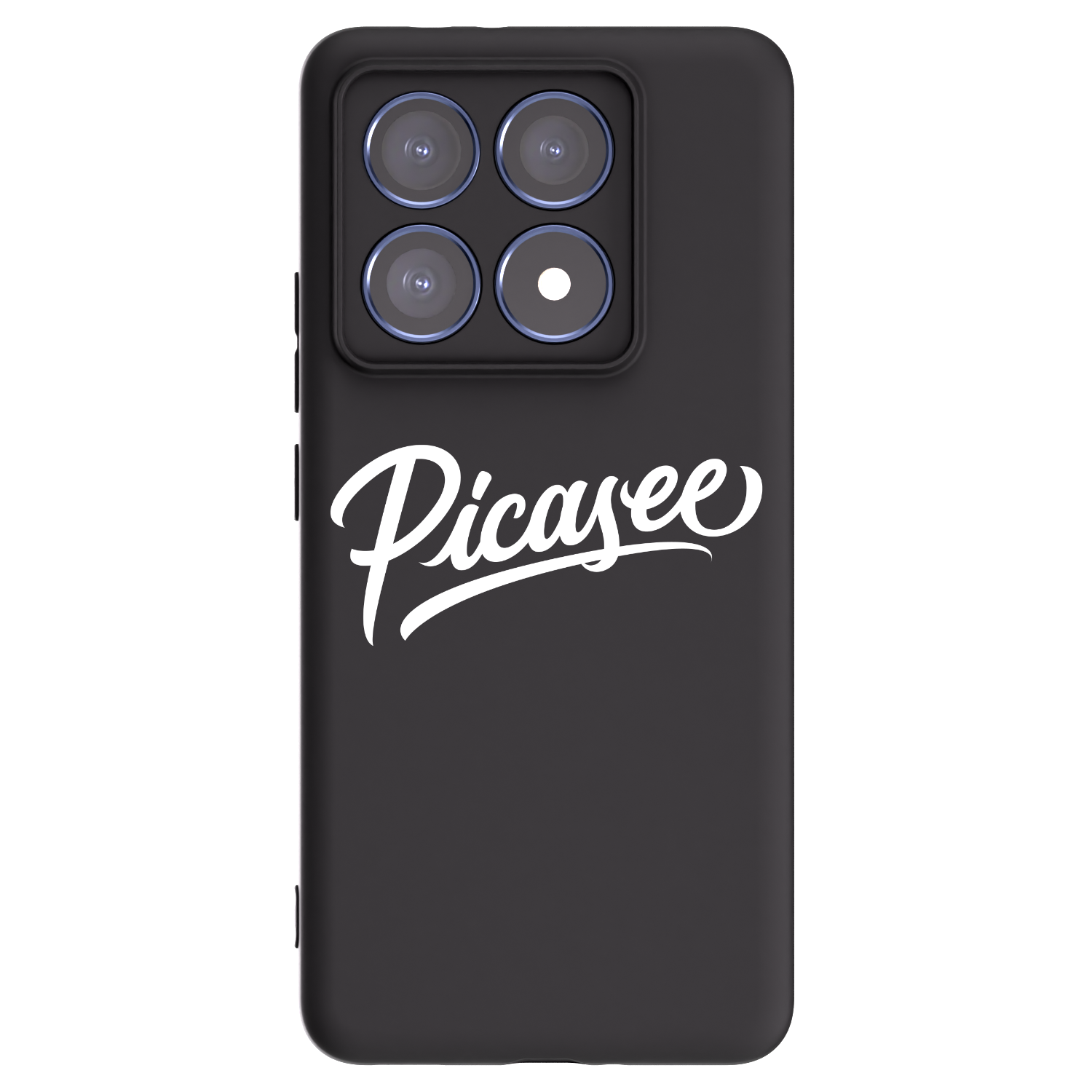 Picasee crna silikonska maskica za Xiaomi 14T Pro - Picasee - old logo - white