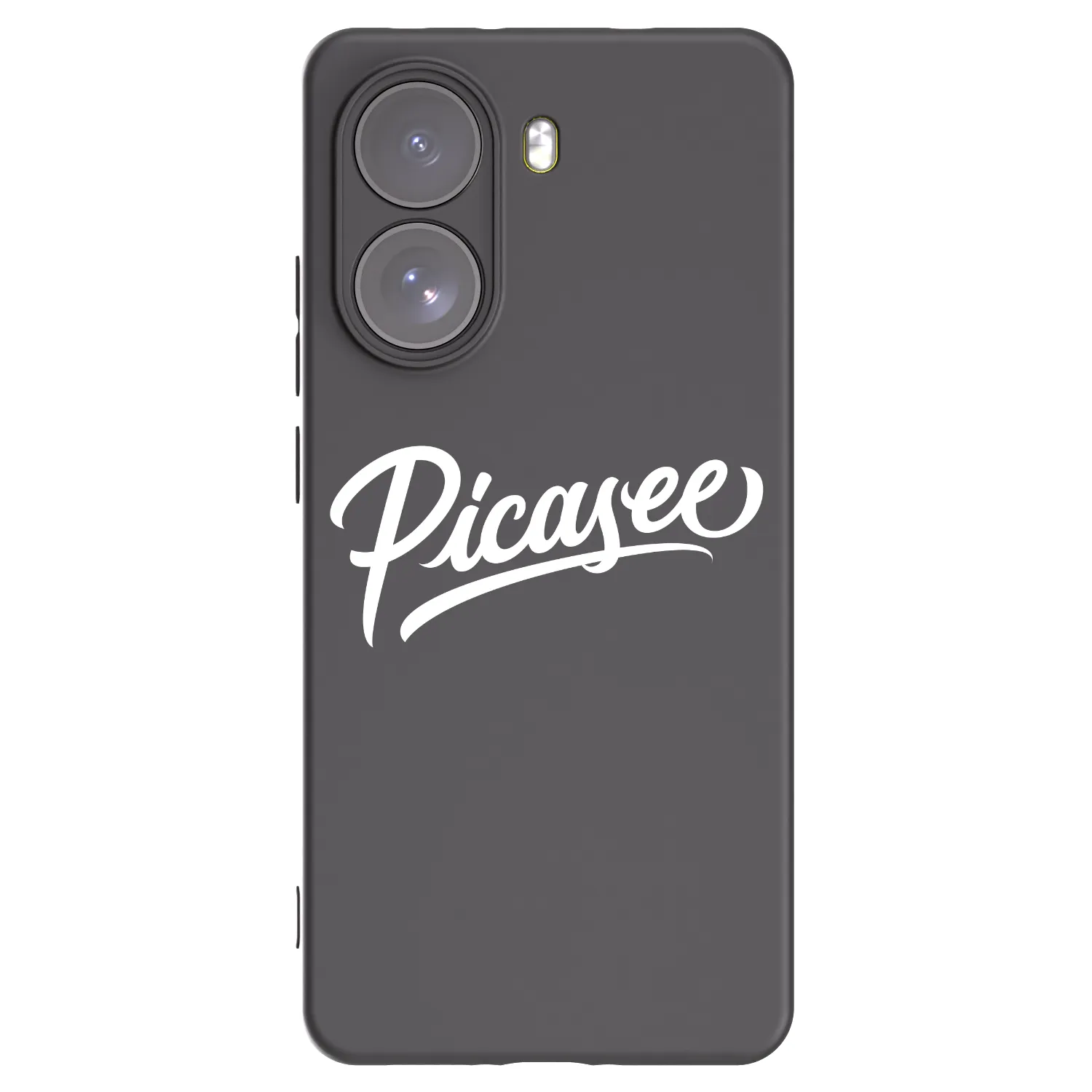 Picasee crna silikonska maskica za Xiaomi Poco X7 - Picasee - old logo - white