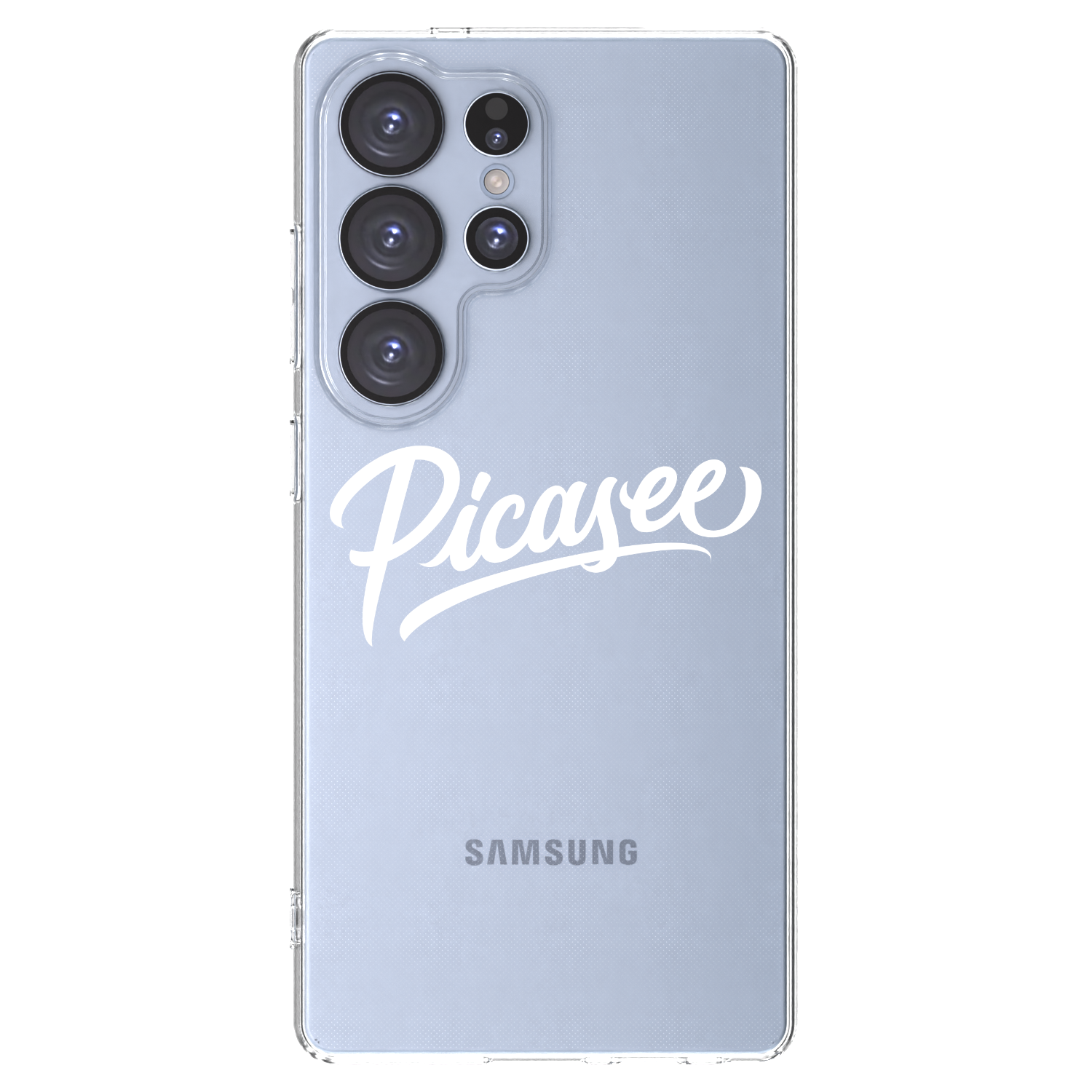 Picasee silikonska prozirna maskica za Samsung Galaxy S25 Ultra 5G - Picasee - old logo - white