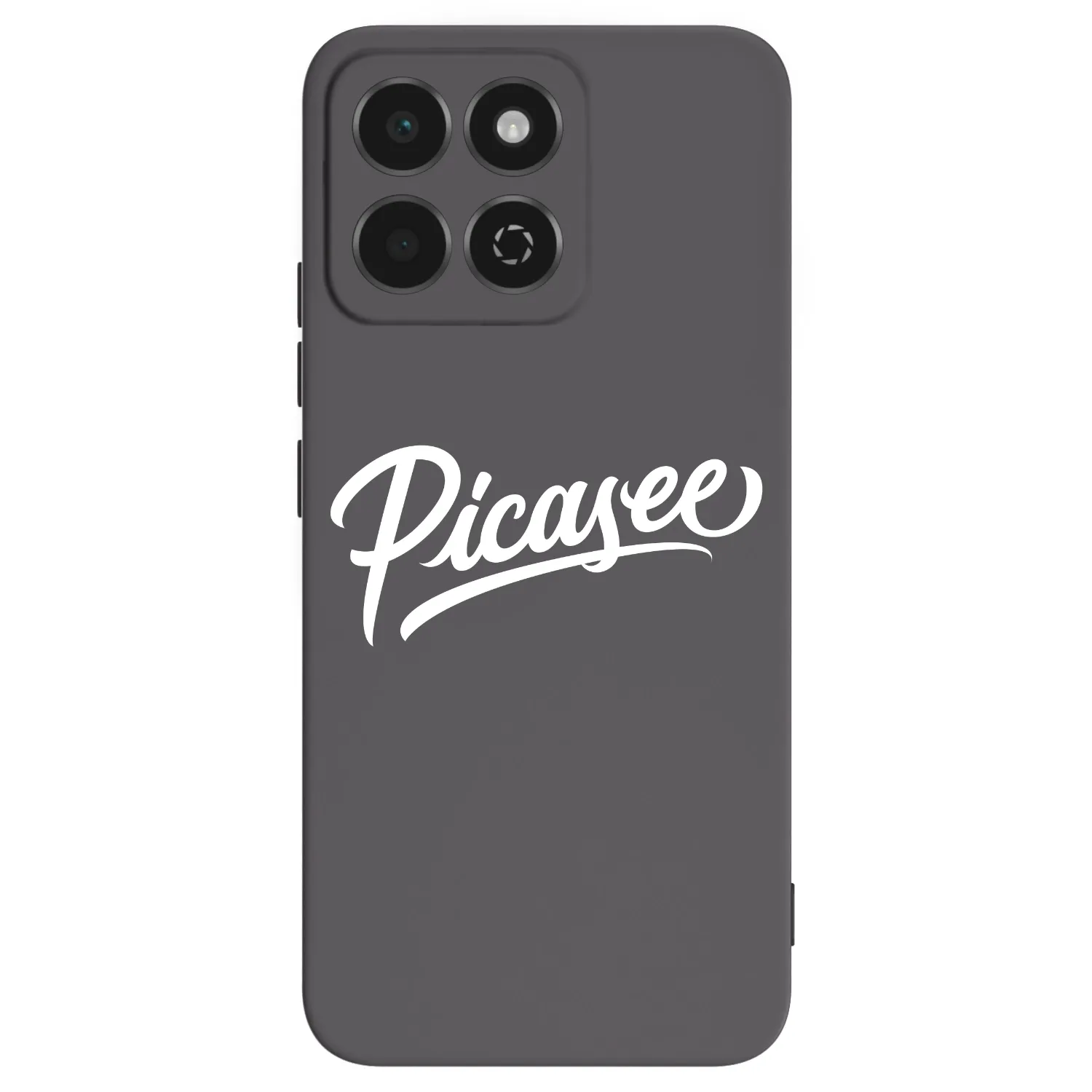 Picasee crna silikonska maskica za Honor 200 Smart 5G - Picasee - old logo - white