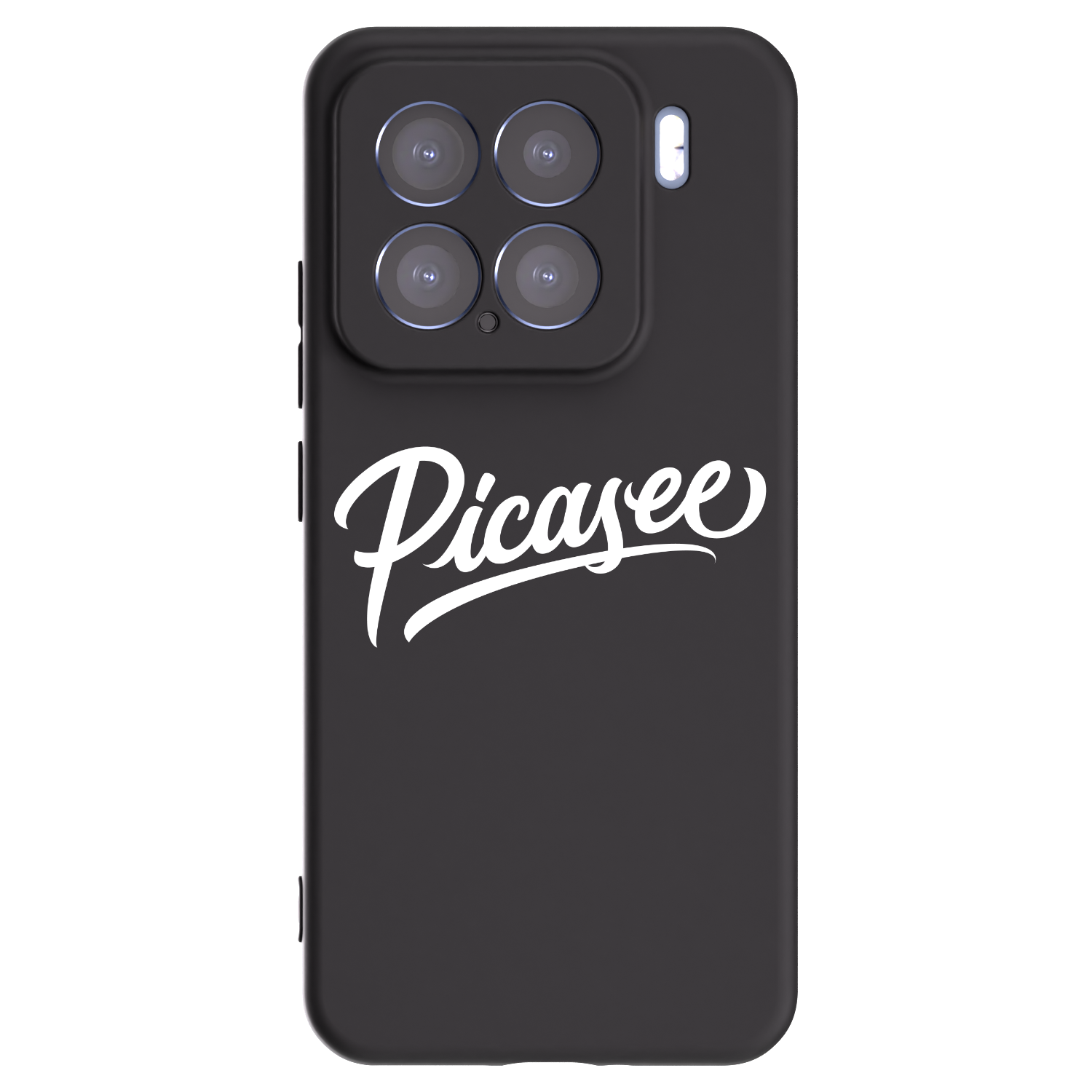 Picasee crna silikonska maskica za Xiaomi 15 - Picasee - old logo - white