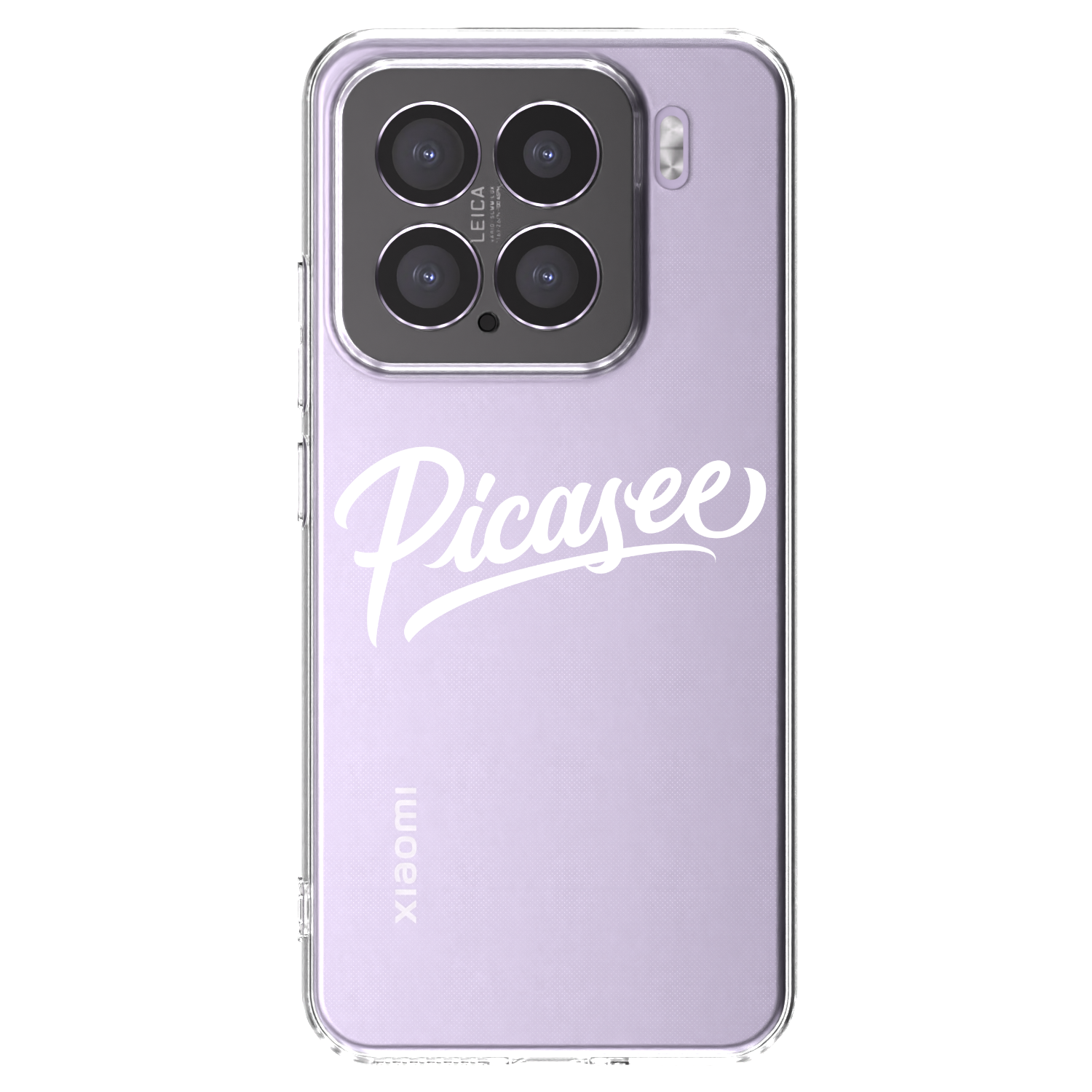 Picasee silikonska prozirna maskica za Xiaomi 15 - Picasee - old logo - white