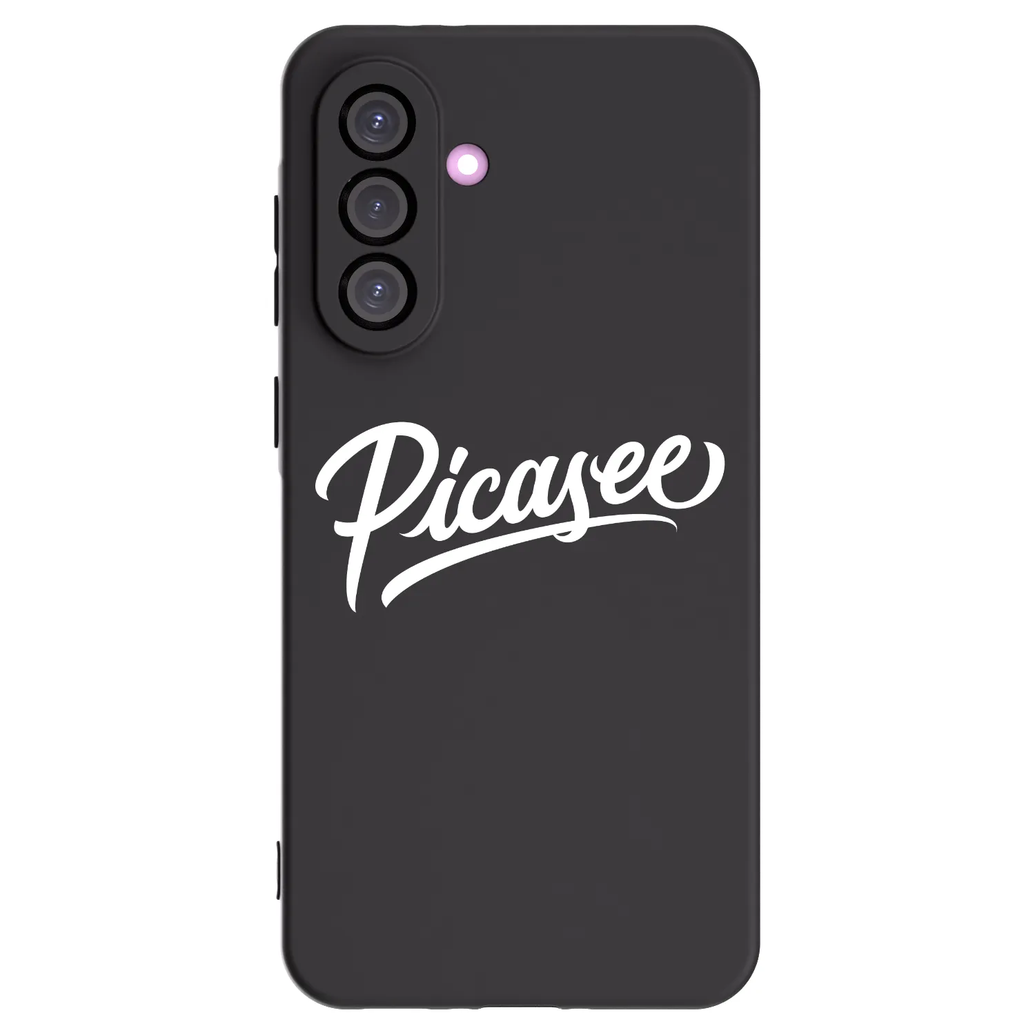 Picasee crna silikonska maskica za Samsung Galaxy A56 5G A566B - Picasee - old logo - white