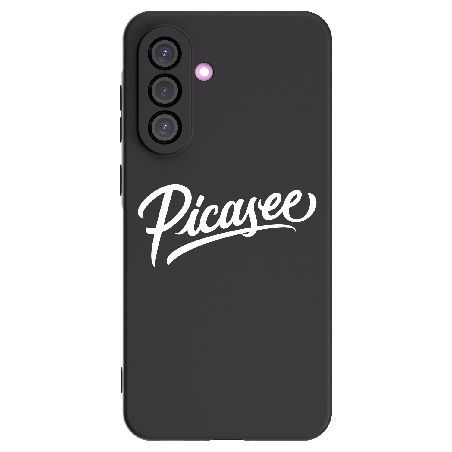 Picasee crna silikonska maskica za Samsung Galaxy A36 5G - Picasee - old logo - white