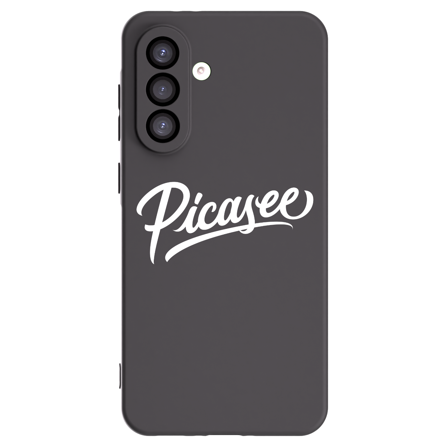 Picasee crna silikonska maskica za Samsung Galaxy A26 5G A266B - Picasee - old logo - white