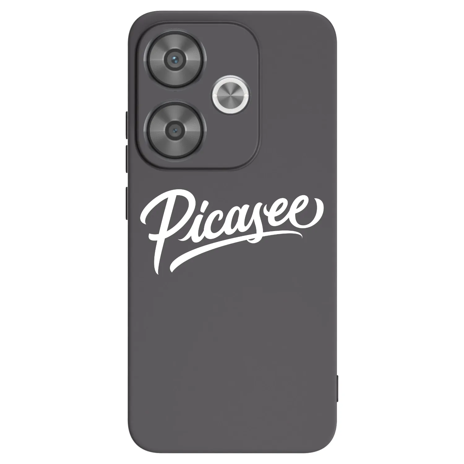 Picasee crna silikonska maskica za Xiaomi Poco F6 - Picasee - old logo - white