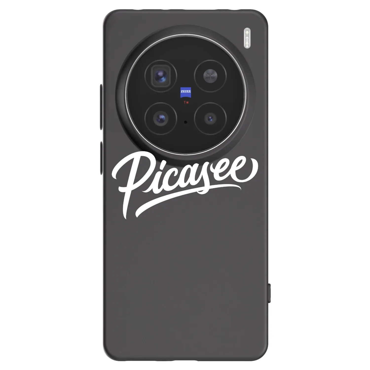 Picasee crna silikonska maskica za Vivo X200 Pro - Picasee - old logo - white