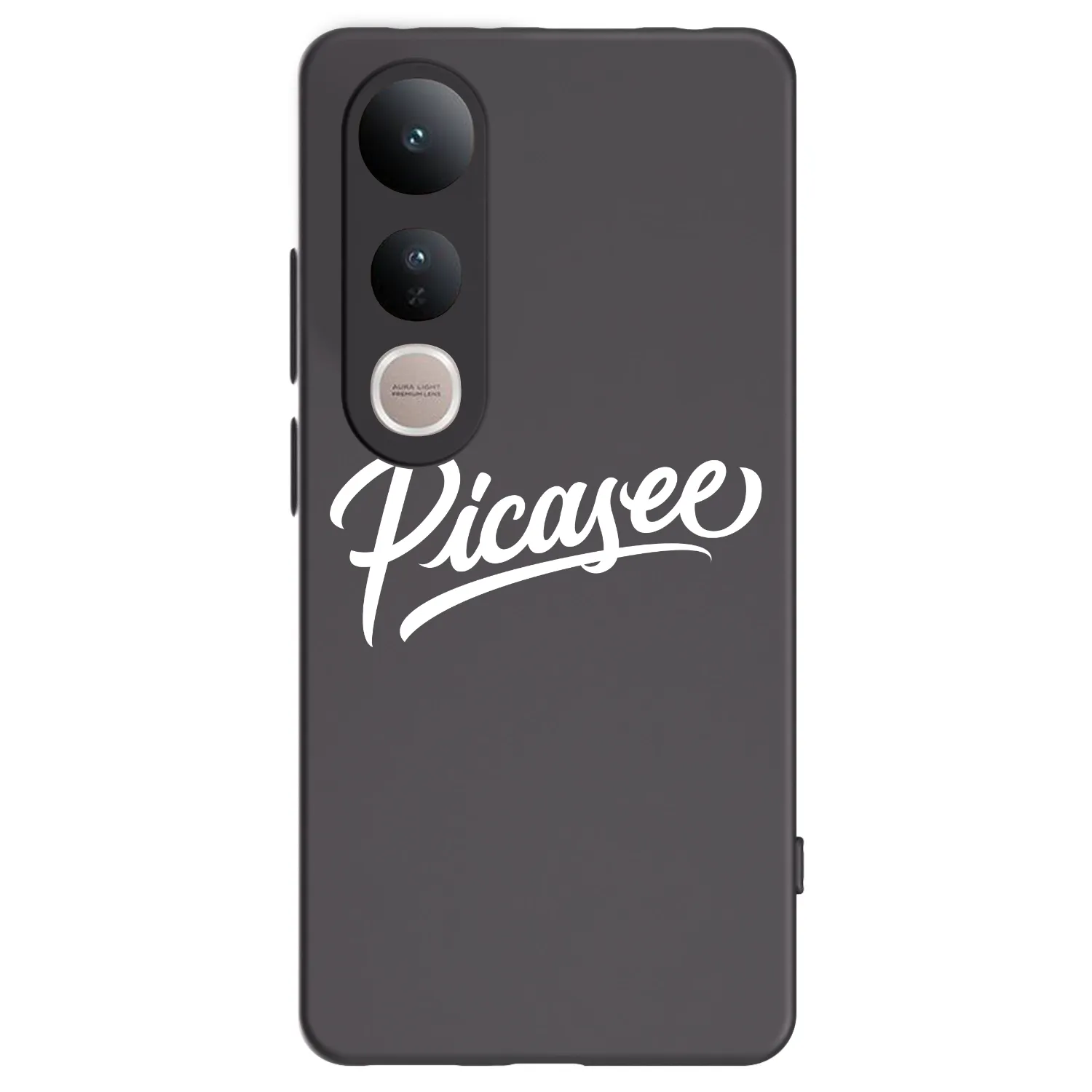 Picasee crna silikonska maskica za Vivo V50 Lite 5G - Picasee - old logo - white