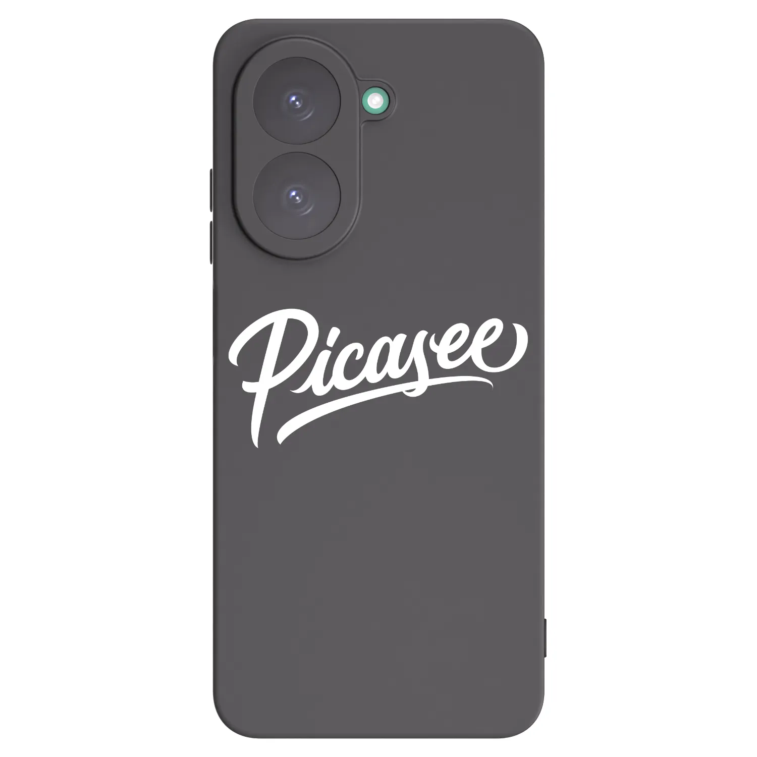Picasee crna silikonska maskica za Xiaomi Redmi A5 - Picasee - old logo - white