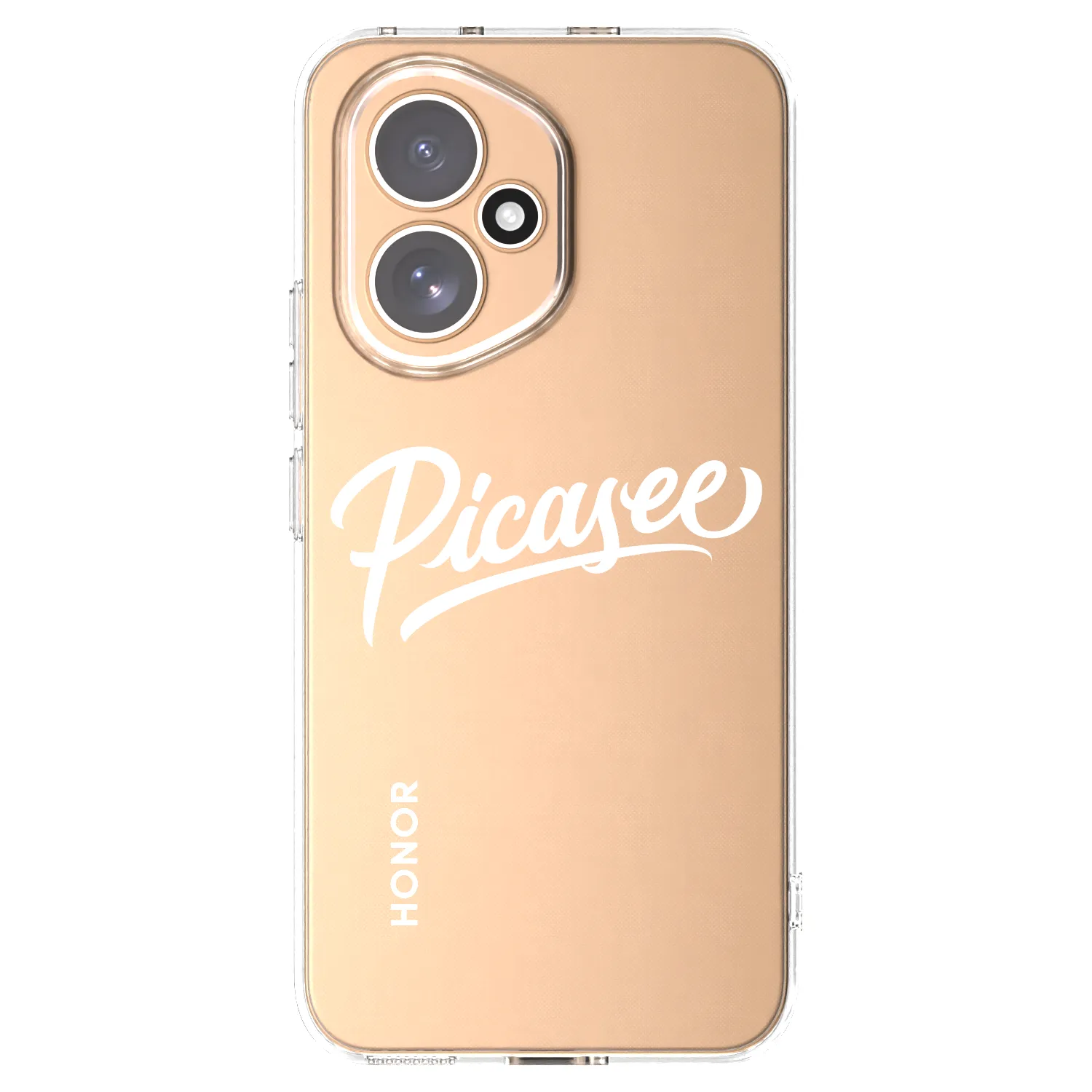 Picasee silikonska prozirna maskica za Honor 400 5G - Picasee - old logo - white