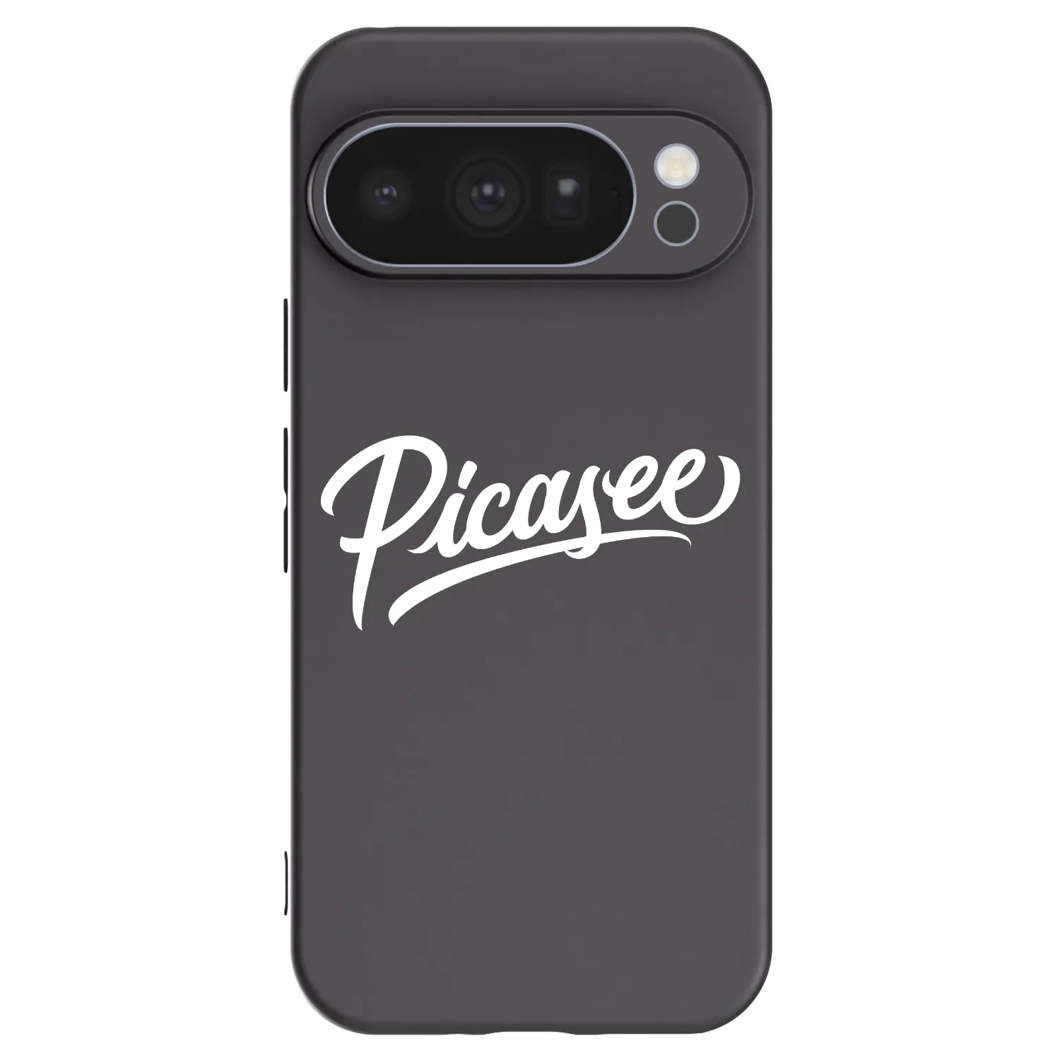 Picasee crna silikonska maskica za Google Pixel 10 Pro - Picasee - old logo - white