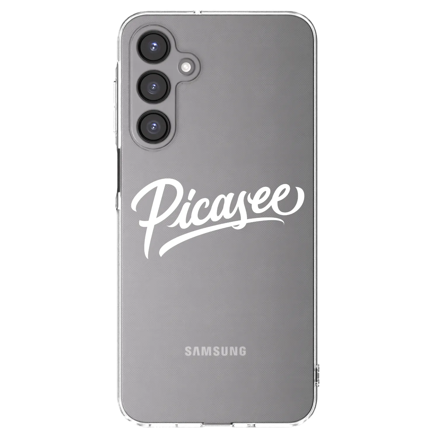 Picasee silikonska prozirna maskica za Samsung Galaxy A16 4G - Picasee - old logo - white