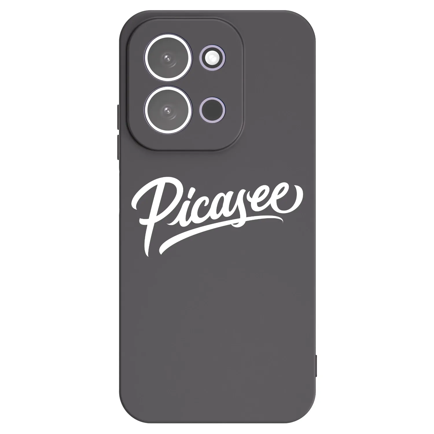 Picasee crna silikonska maskica za Xiaomi Redmi 15C 5G - Picasee - old logo - white