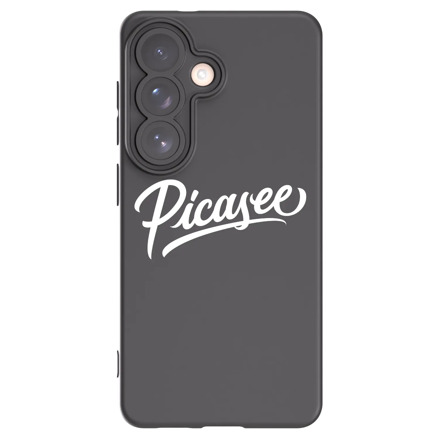 Picasee crna silikonska maskica za Samsung Galaxy S26 - Picasee - old logo - white