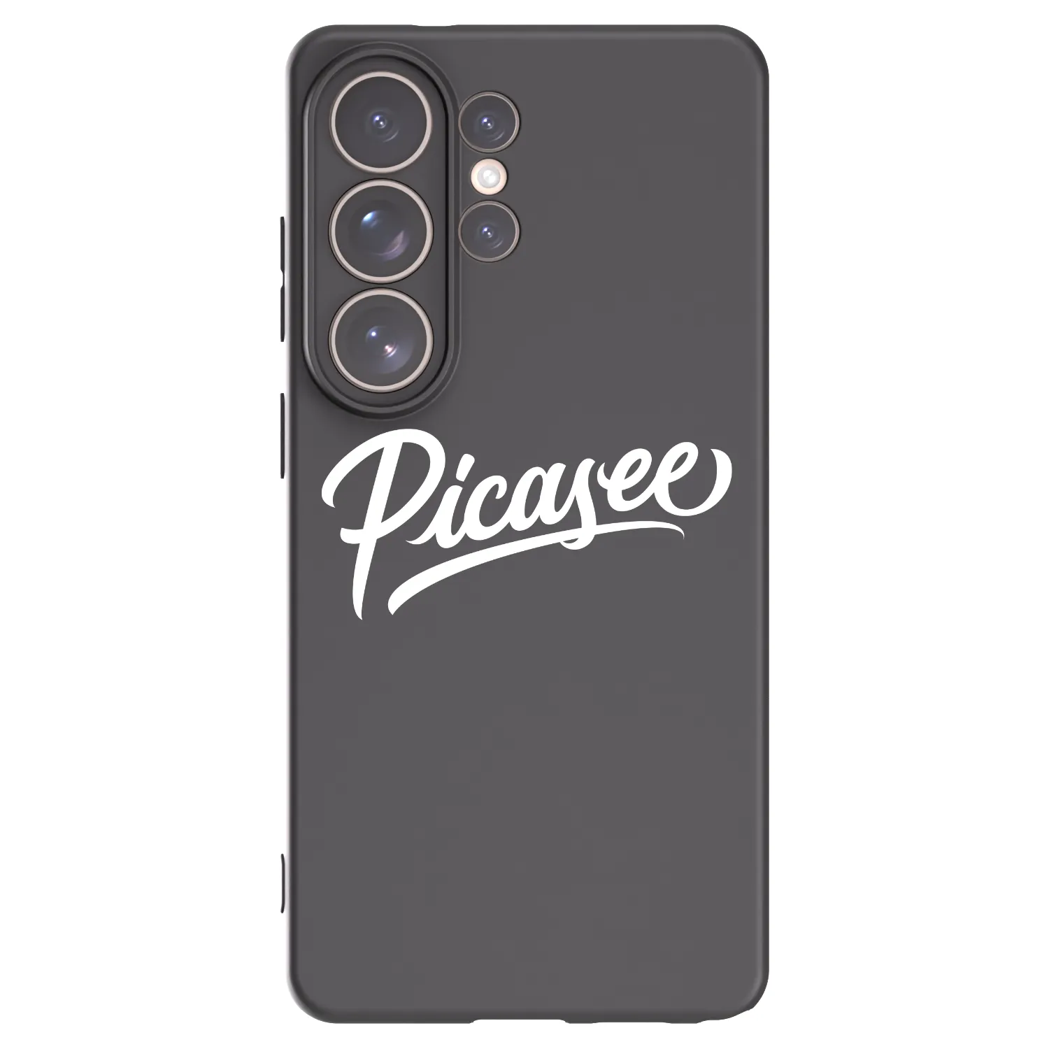 Picasee crna silikonska maskica za Samsung Galaxy S26 Ultra - Picasee - old logo - white