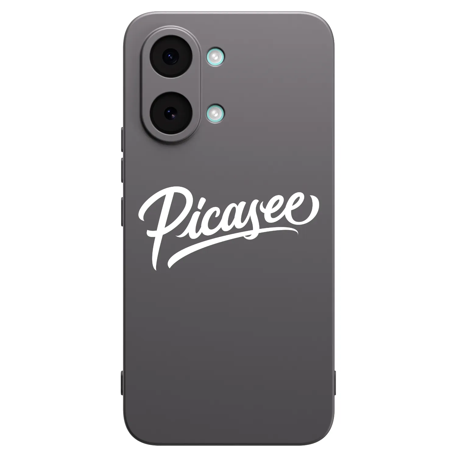 Picasee crna silikonska maskica za Xiaomi Poco X8 Pro Max - Picasee - old logo - white