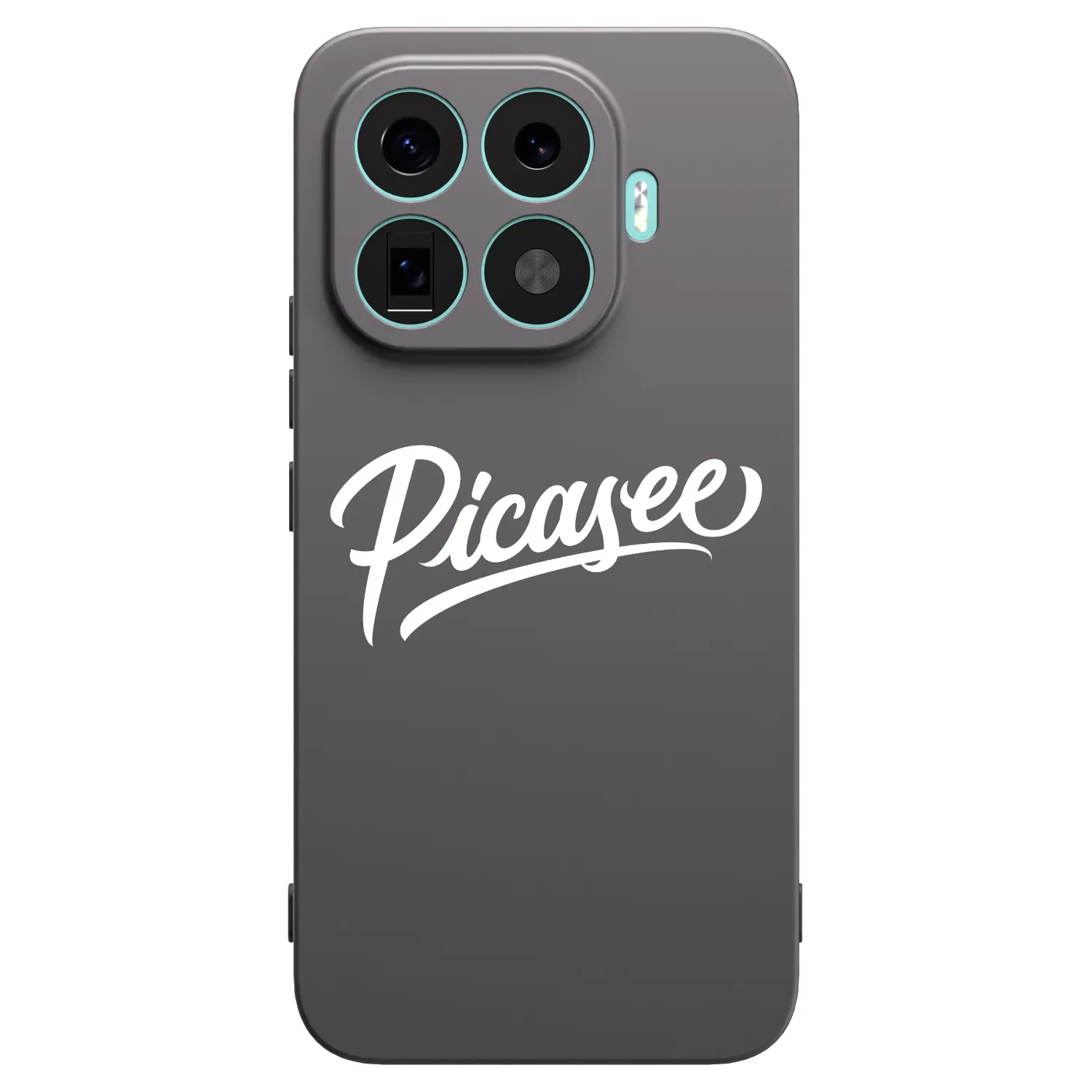 Picasee crna silikonska maskica za Xiaomi 17T Pro - Picasee - old logo - white
