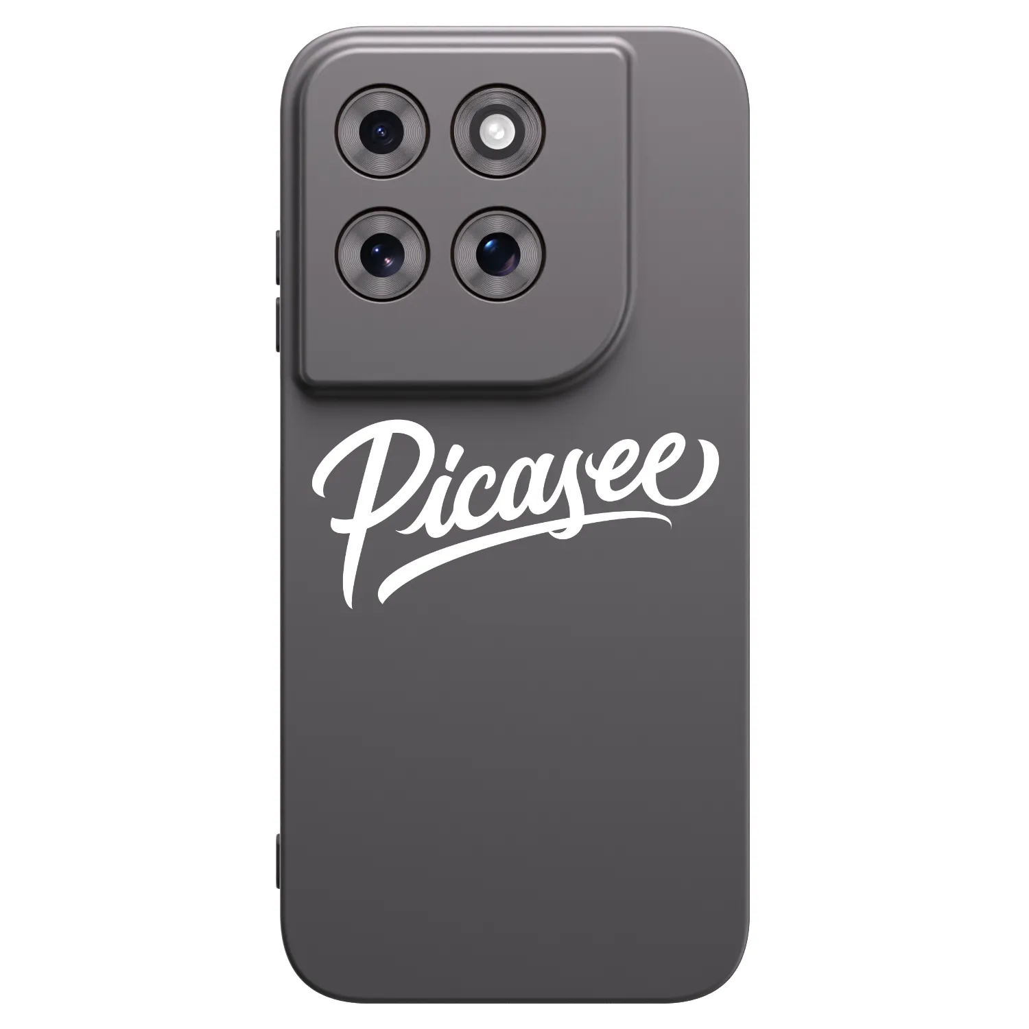 Picasee crna silikonska maskica za Motorola Moto G77 - Picasee - old logo - white