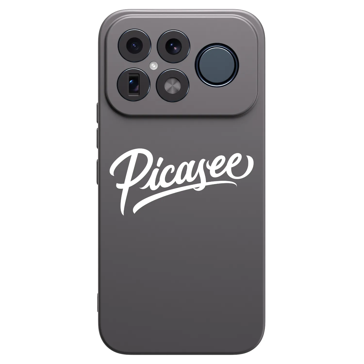 Picasee crna silikonska maskica za Xiaomi Poco F8 Ultra - Picasee - old logo - white
