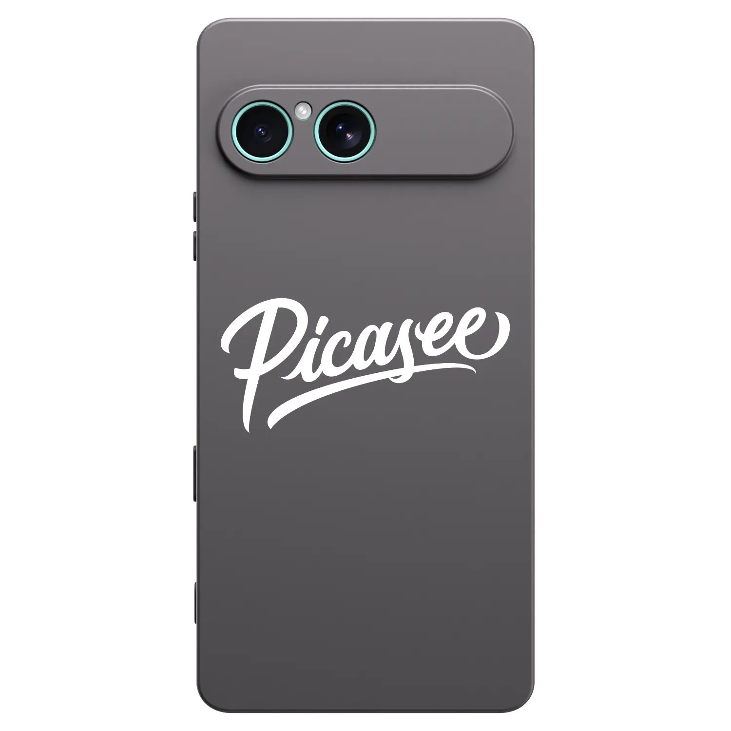 Picasee crna silikonska maskica za Sony Xperia 10 VII - Picasee - old logo - white