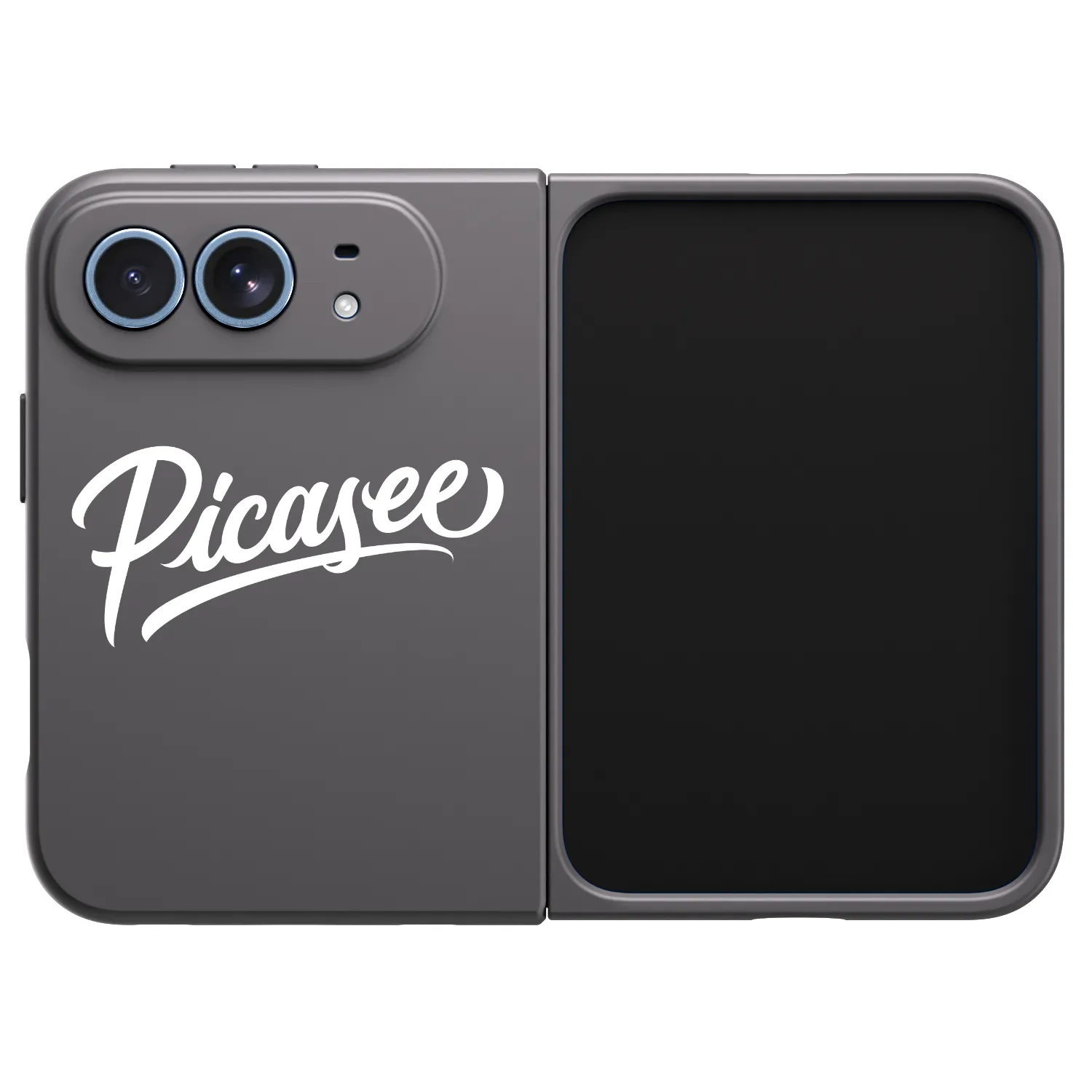 Picasee crna silikonska maskica za Apple iPhone Ultra - Picasee - old logo - white