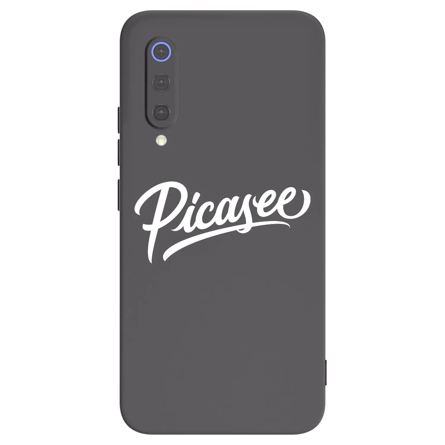 Picasee crna silikonska maskica za Xiaomi Mi 9 SE - Picasee - old logo - white