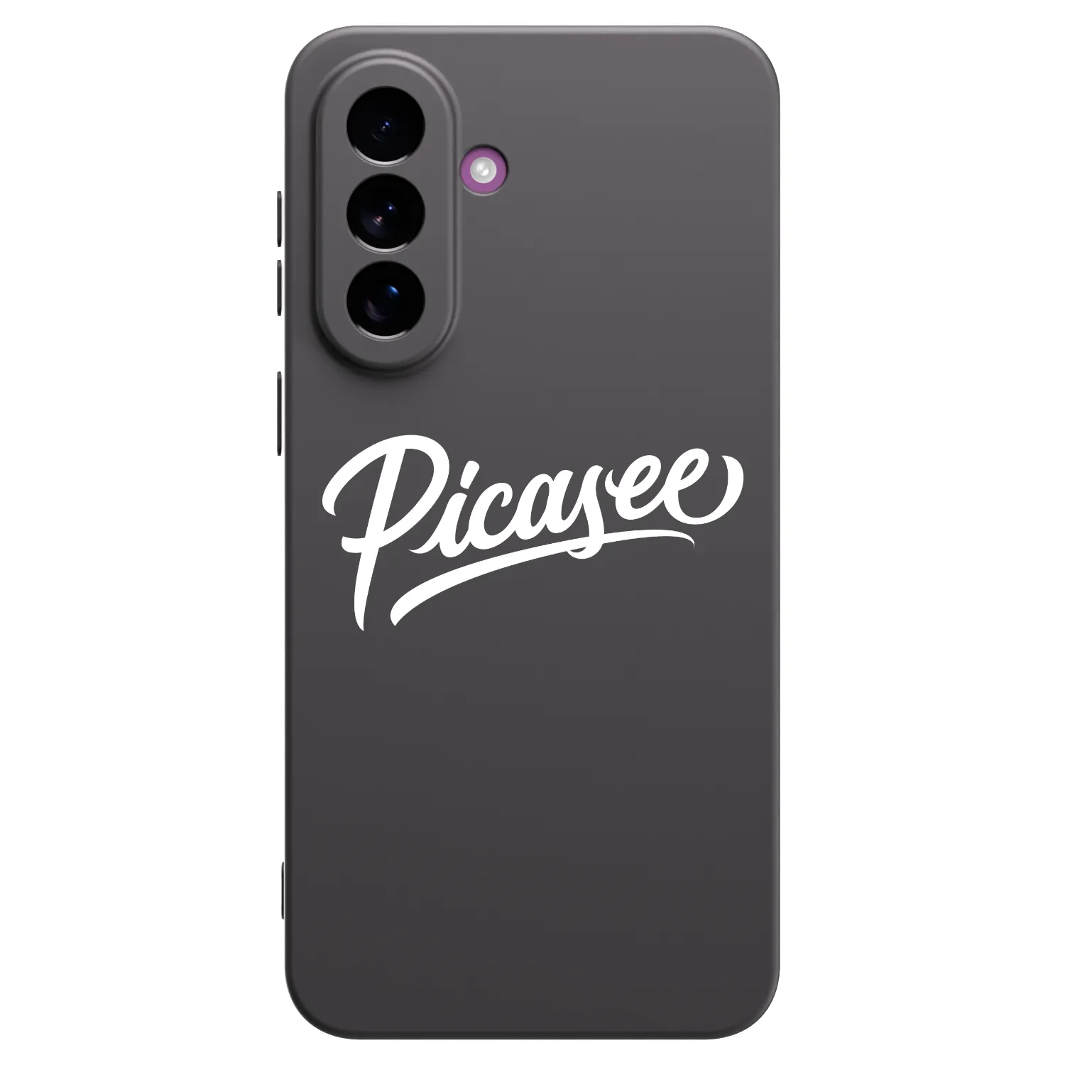 Picasee crna silikonska maskica za Samsung Galaxy A37 - Picasee - old logo - white