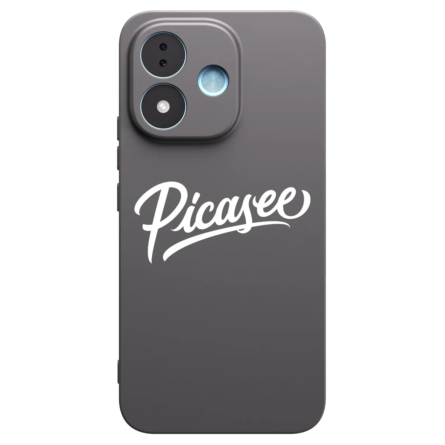 Picasee crna silikonska maskica za Xiaomi Redmi Note 17 5G - Picasee - old logo - white
