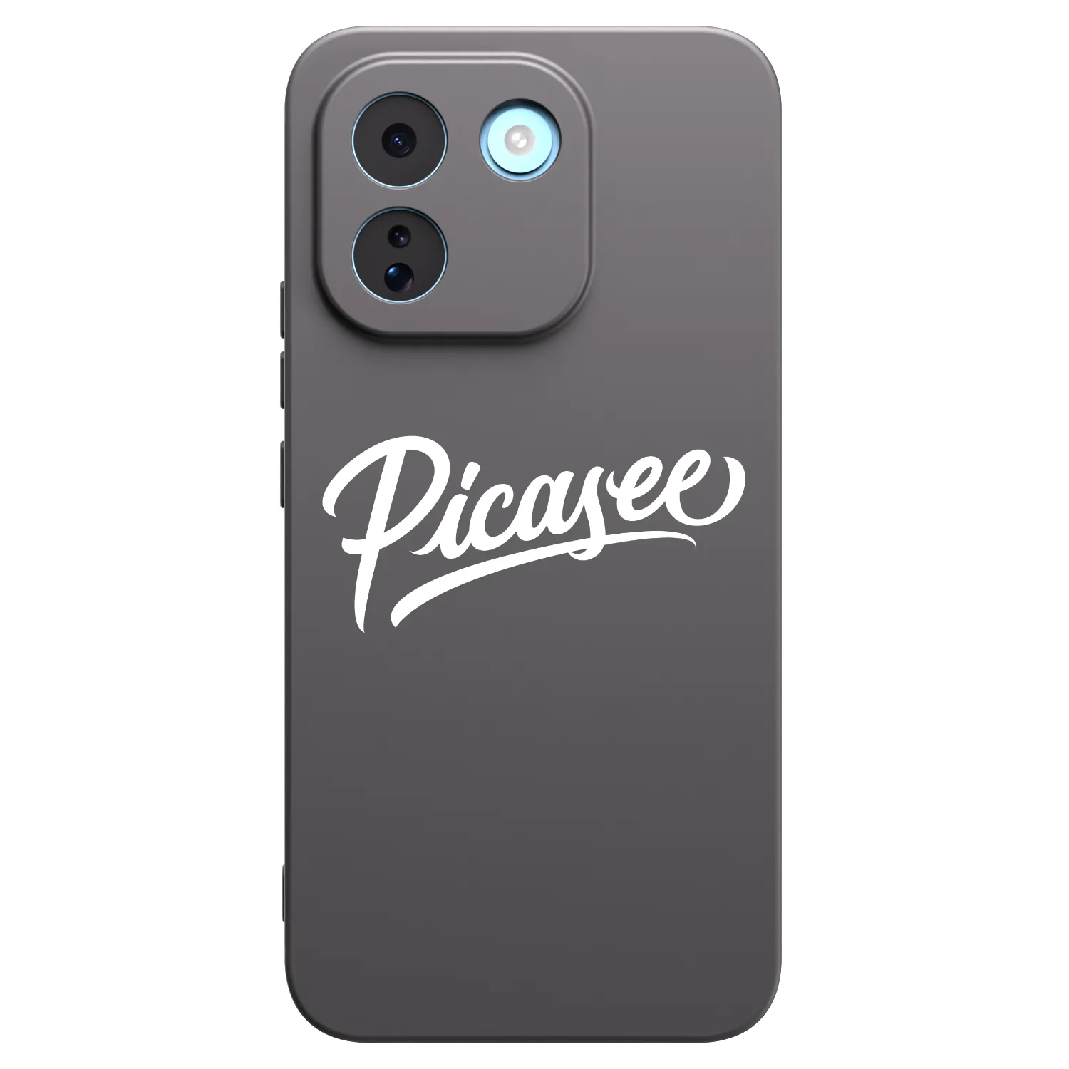 Picasee crna silikonska maskica za Xiaomi Redmi Note 17 Pro MAX 5G - Picasee - old logo - white