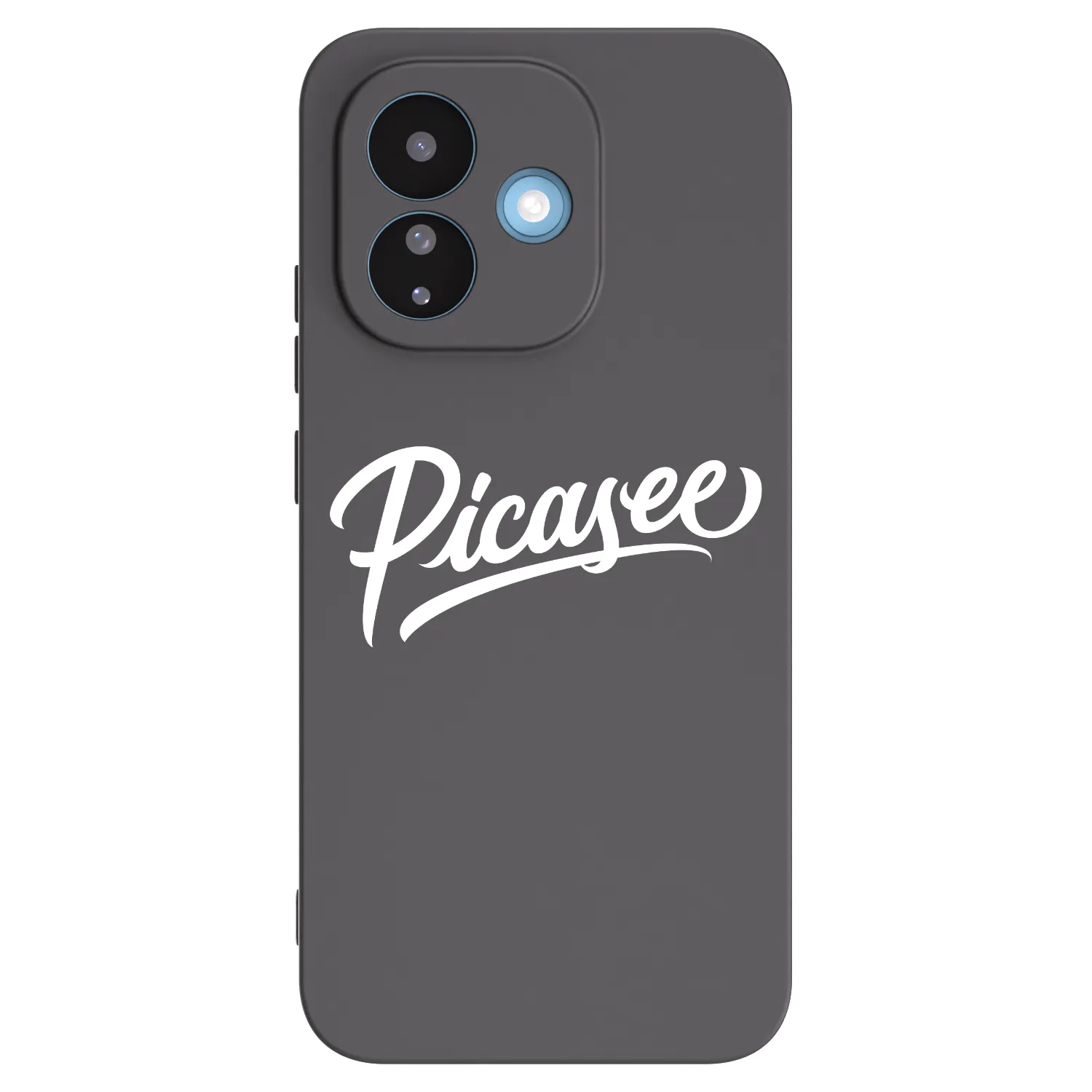 Picasee crna silikonska maskica za Xiaomi Redmi Note 17 Pro 5G - Picasee - old logo - white
