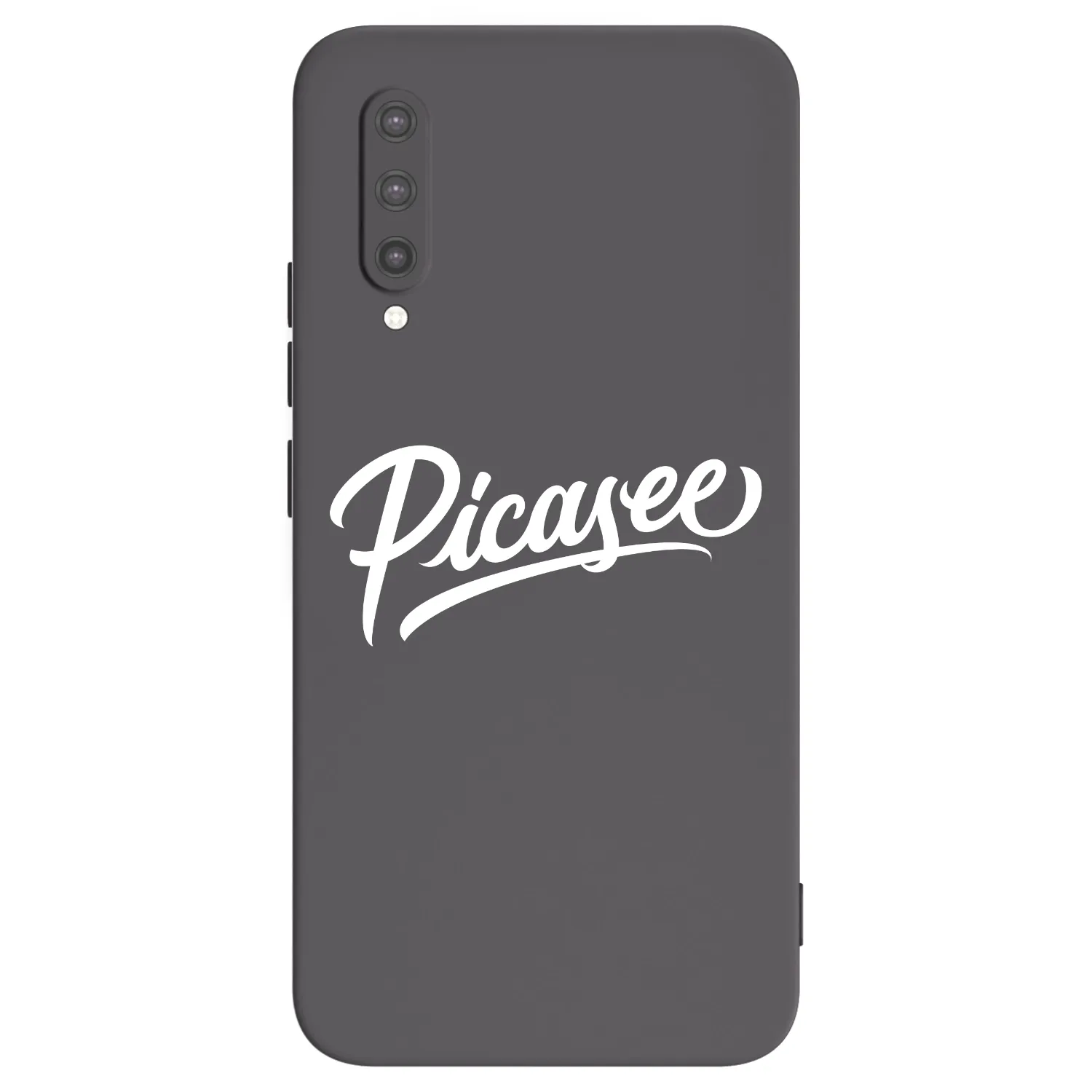 Picasee crna silikonska maskica za Xiaomi Mi 9 Lite - Picasee - old logo - white