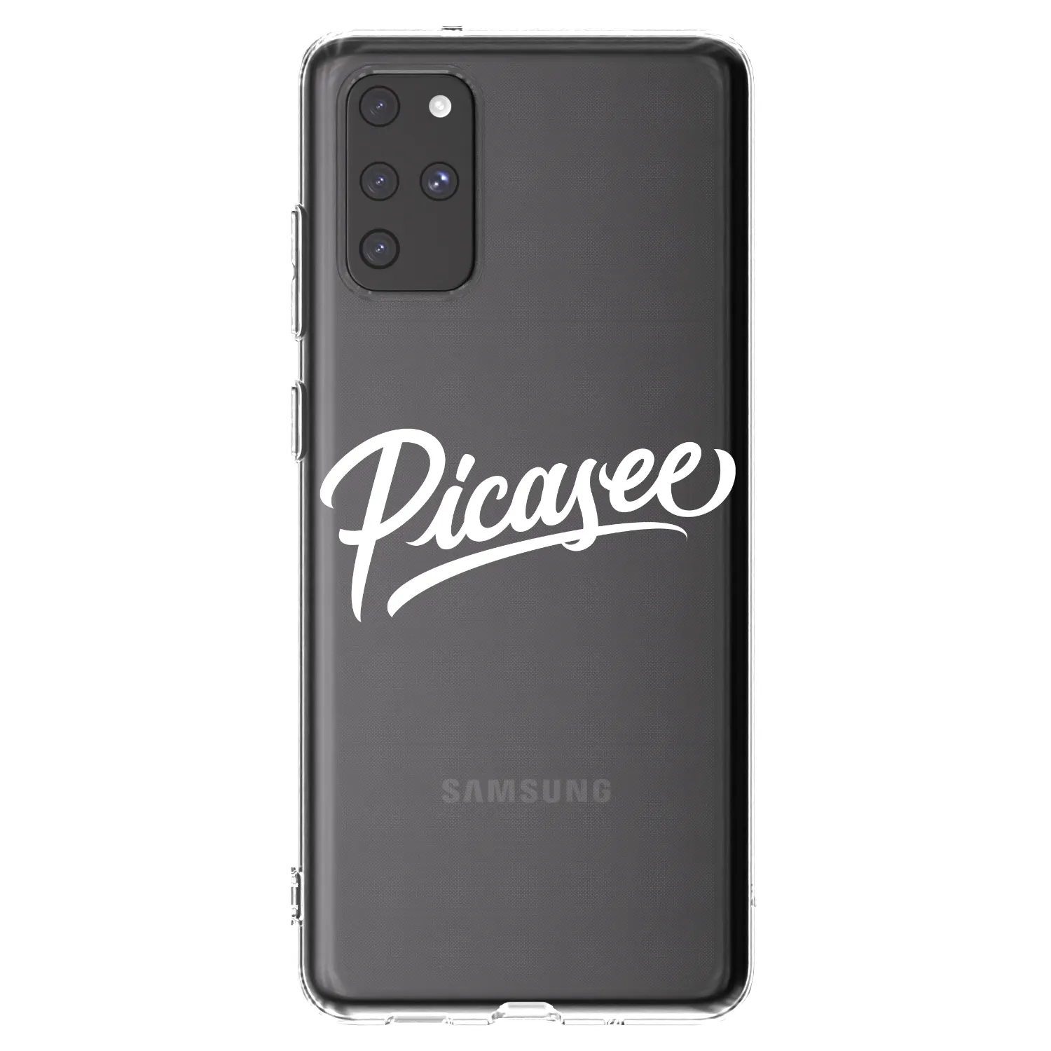 Picasee silikonska prozirna maskica za Samsung Galaxy S20+ G985F - Picasee - old logo - white