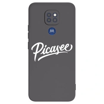 Maskica za Motorola Moto G9 Play - Picasee - old logo - white