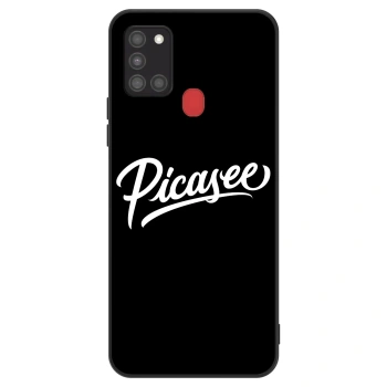Maskica za Samsung Galaxy A21s - Picasee - old logo - white
