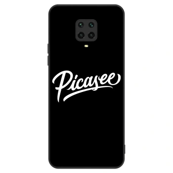 Maskica za Xiaomi Redmi Note 9 Pro - Picasee - old logo - white