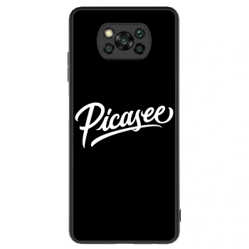 Maskica za Xiaomi Poco X3 - Picasee - old logo - white